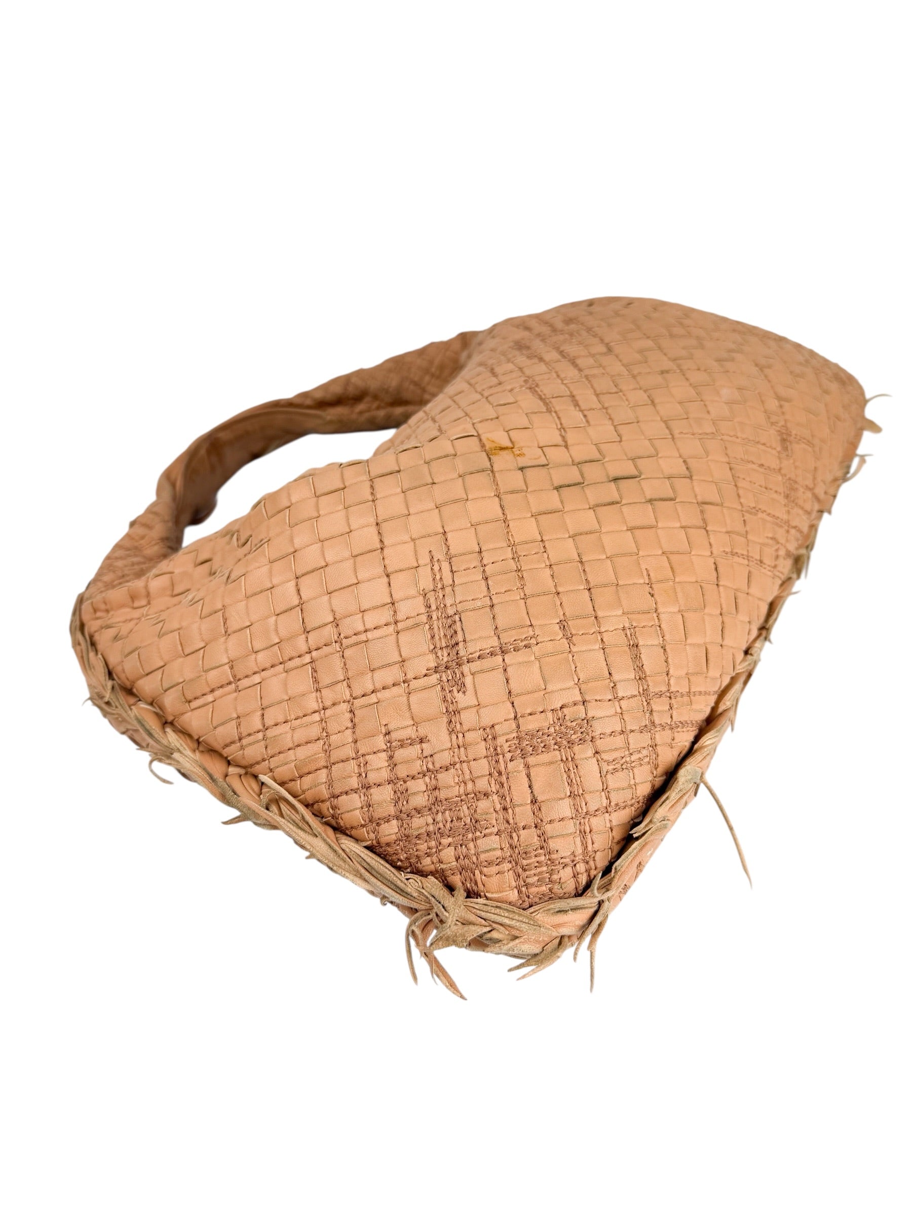 Bottega Veneta Fringe Hobo Shoulder Bag