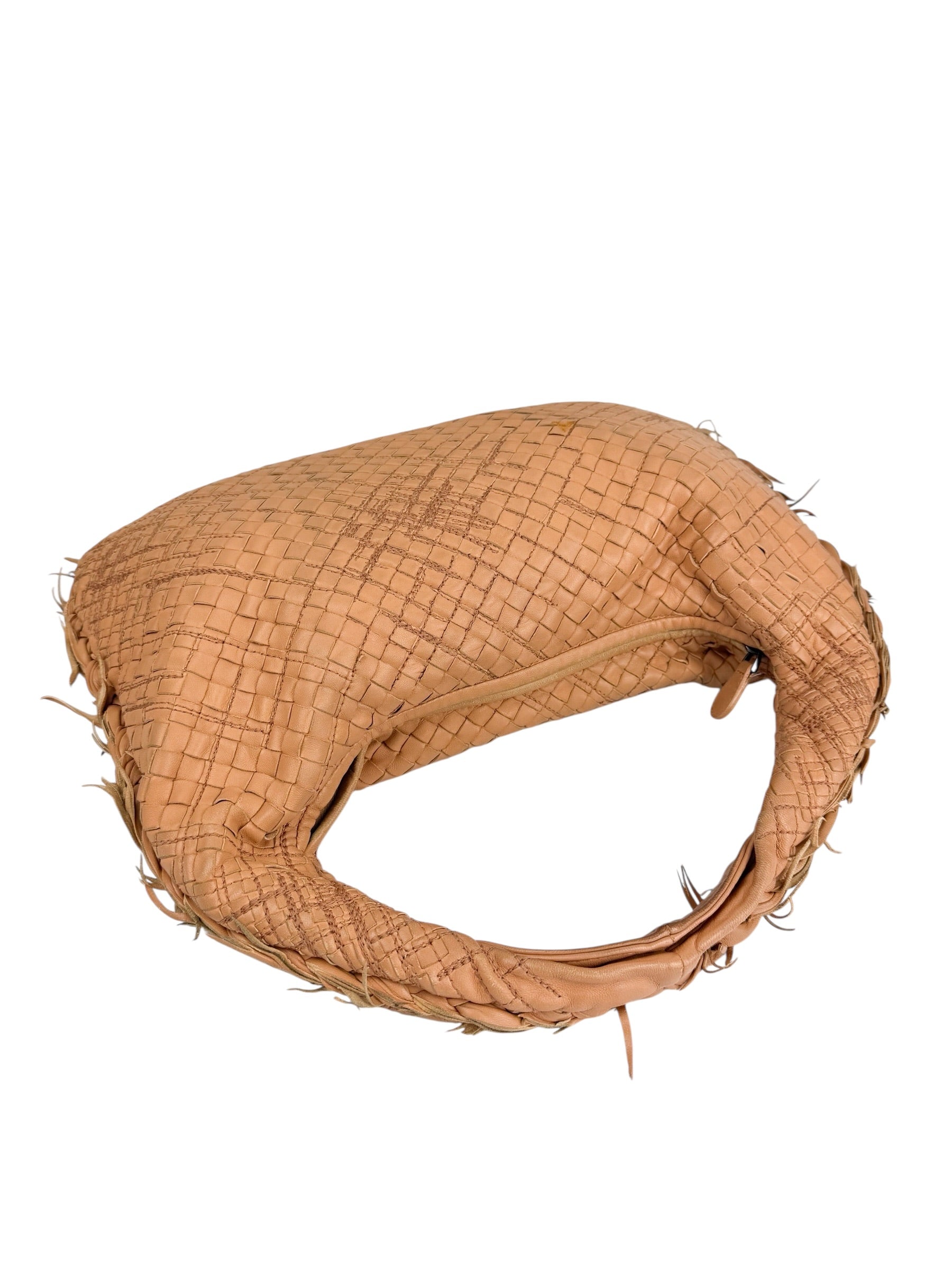 Bottega Veneta Fringe Hobo Shoulder Bag