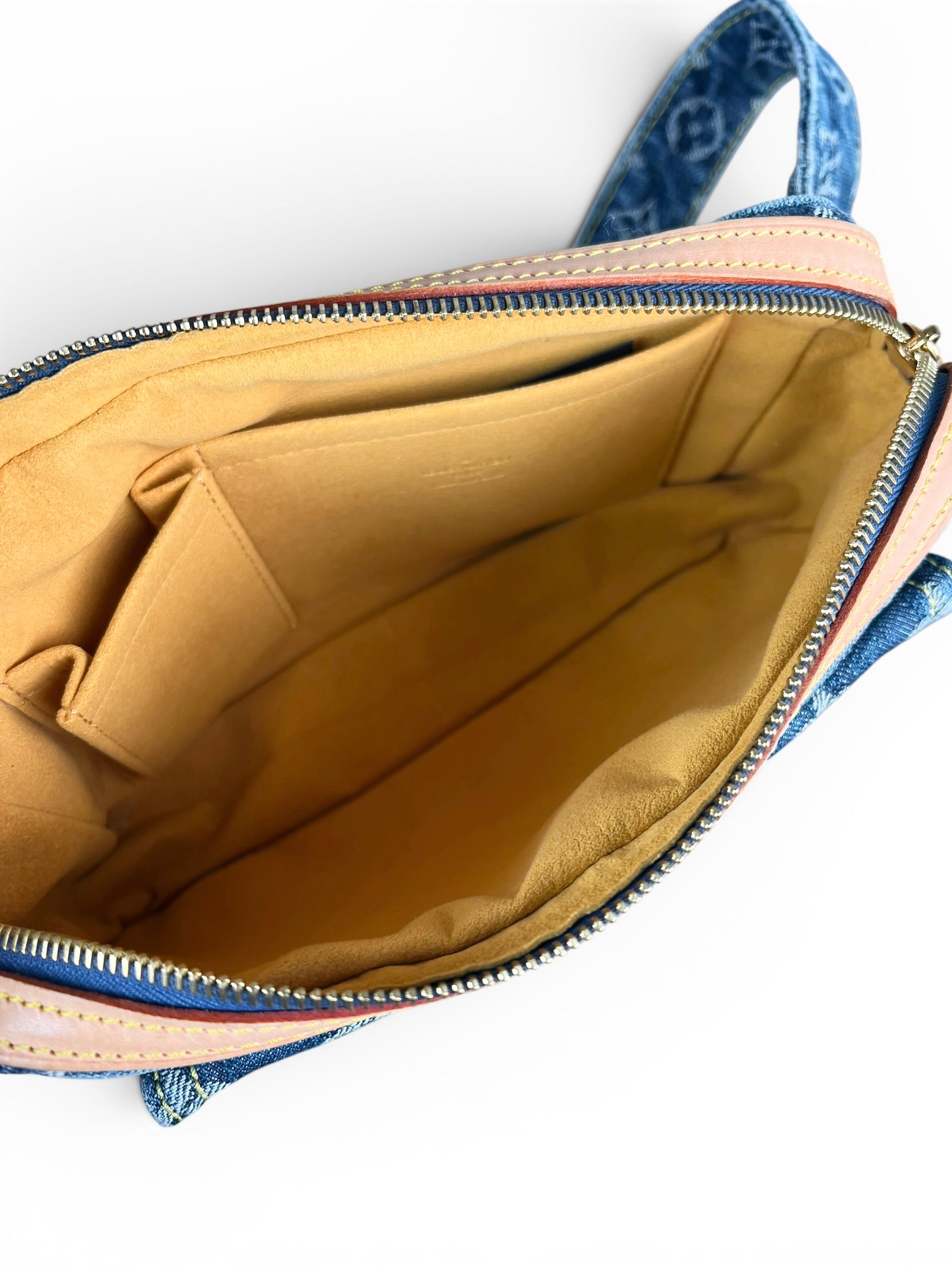 Louis Vuitton Blue Monogram Denim Belt Bag