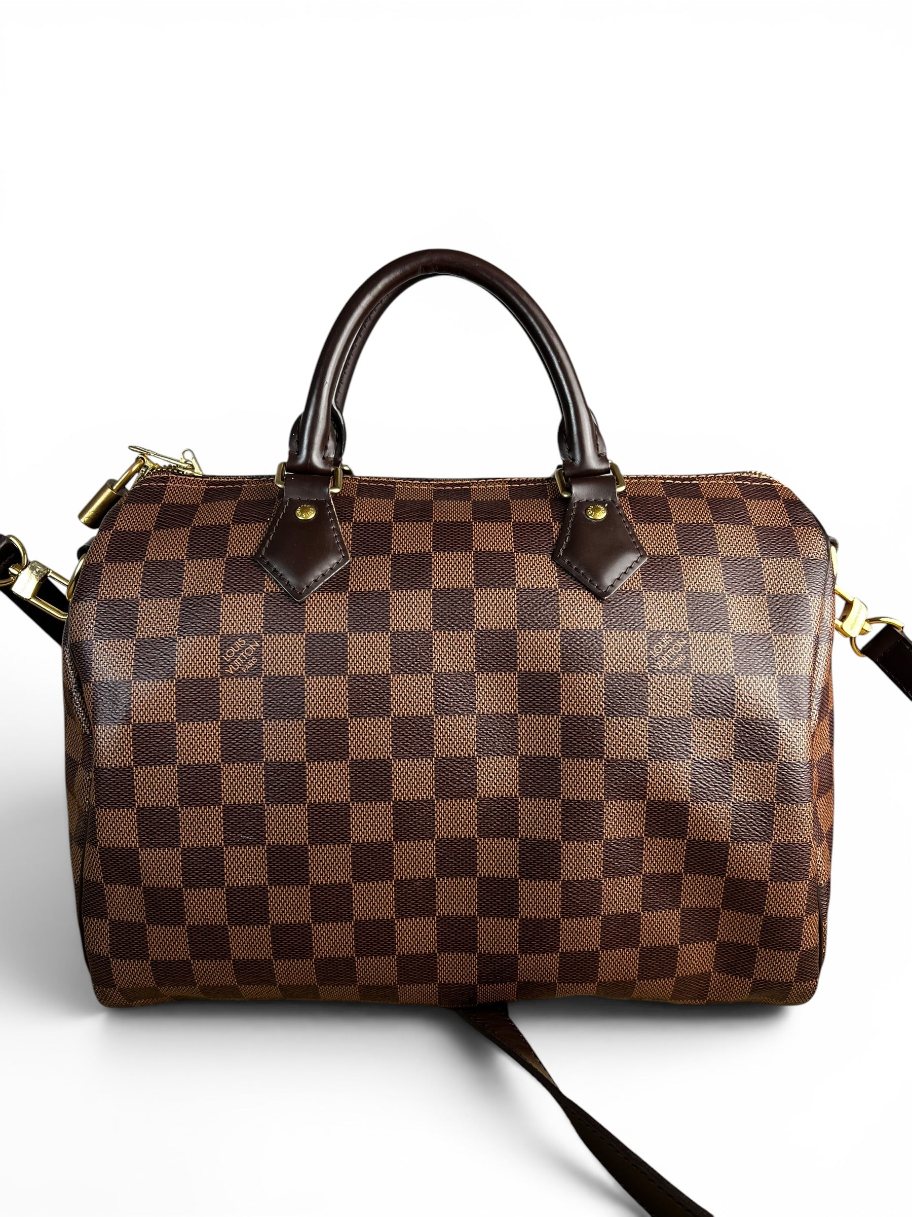 Louis Vuitton Damier Ebene Speedy Bandouliere 30