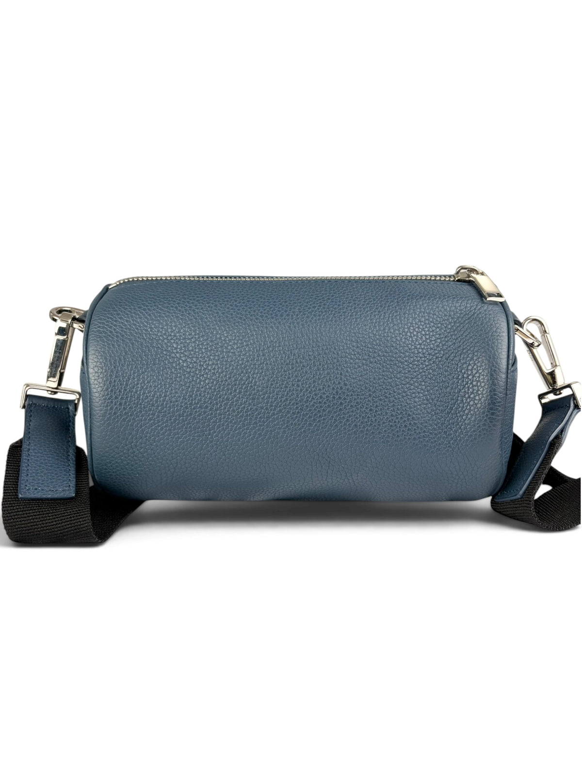 Christian Dior Blue Leather Atelier Roller Pouch
