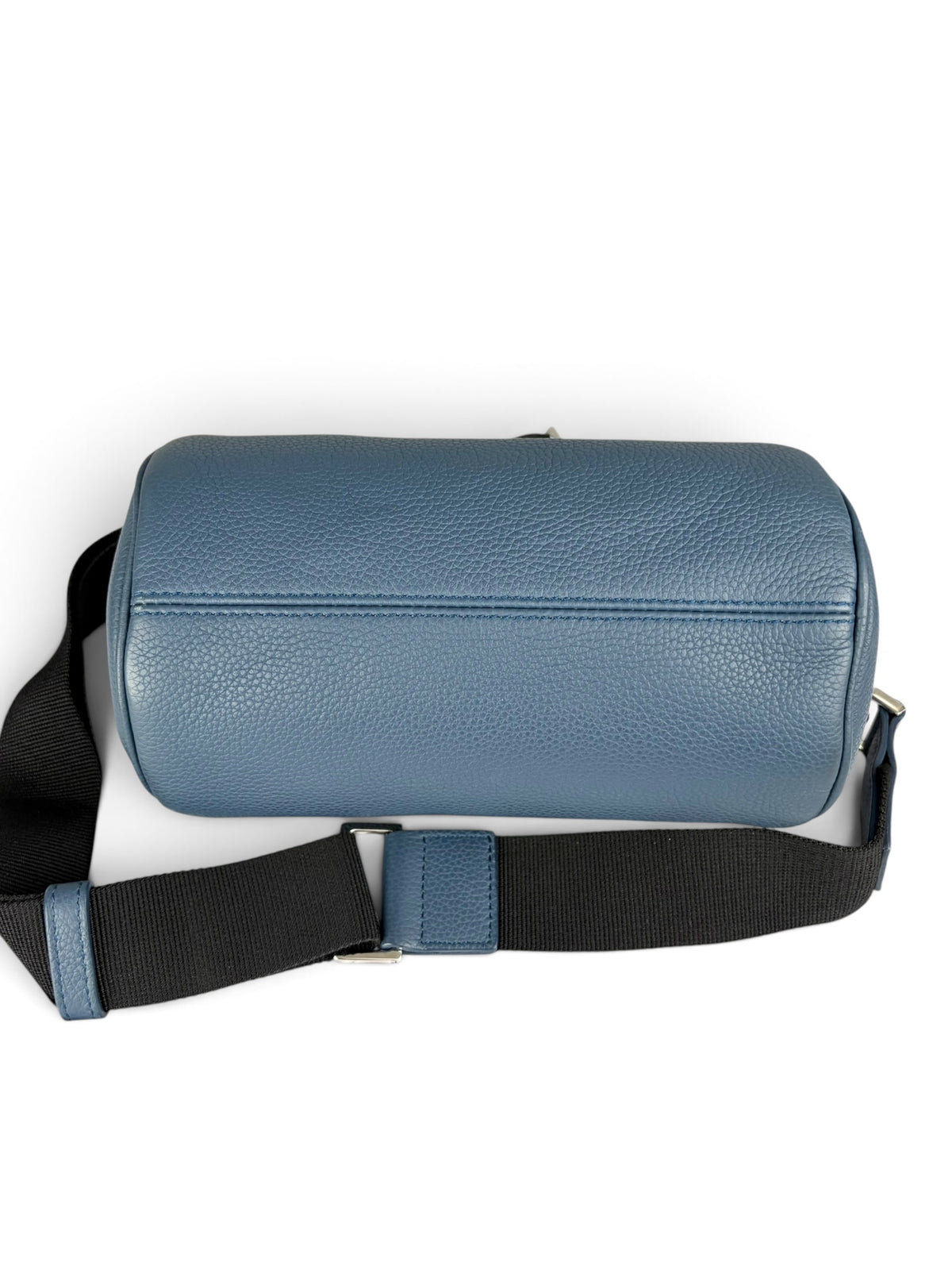 Christian Dior Blue Leather Atelier Roller Pouch