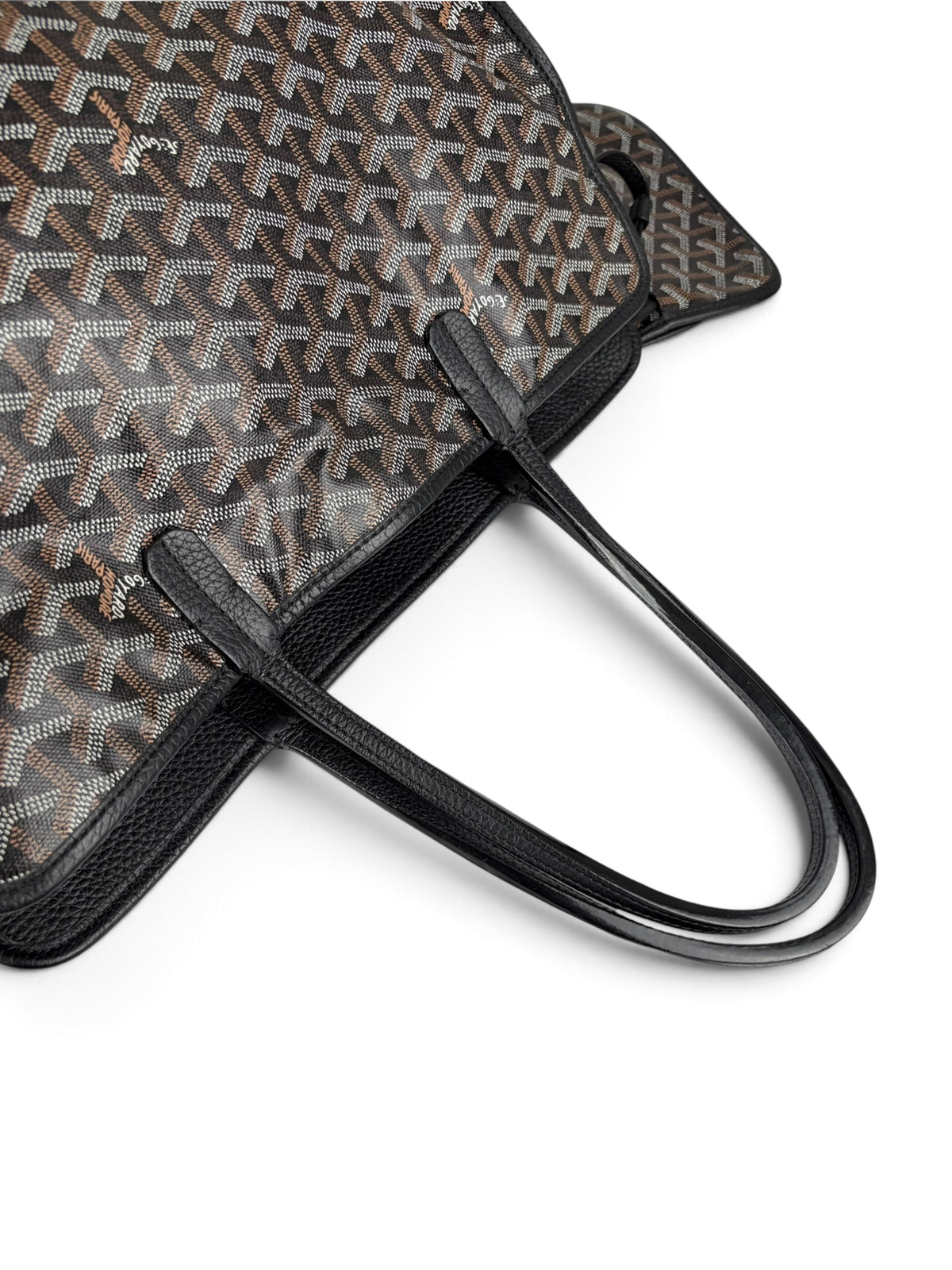Goyard Black Goyardine Canvas Sac Hardy Pet Carrier PM