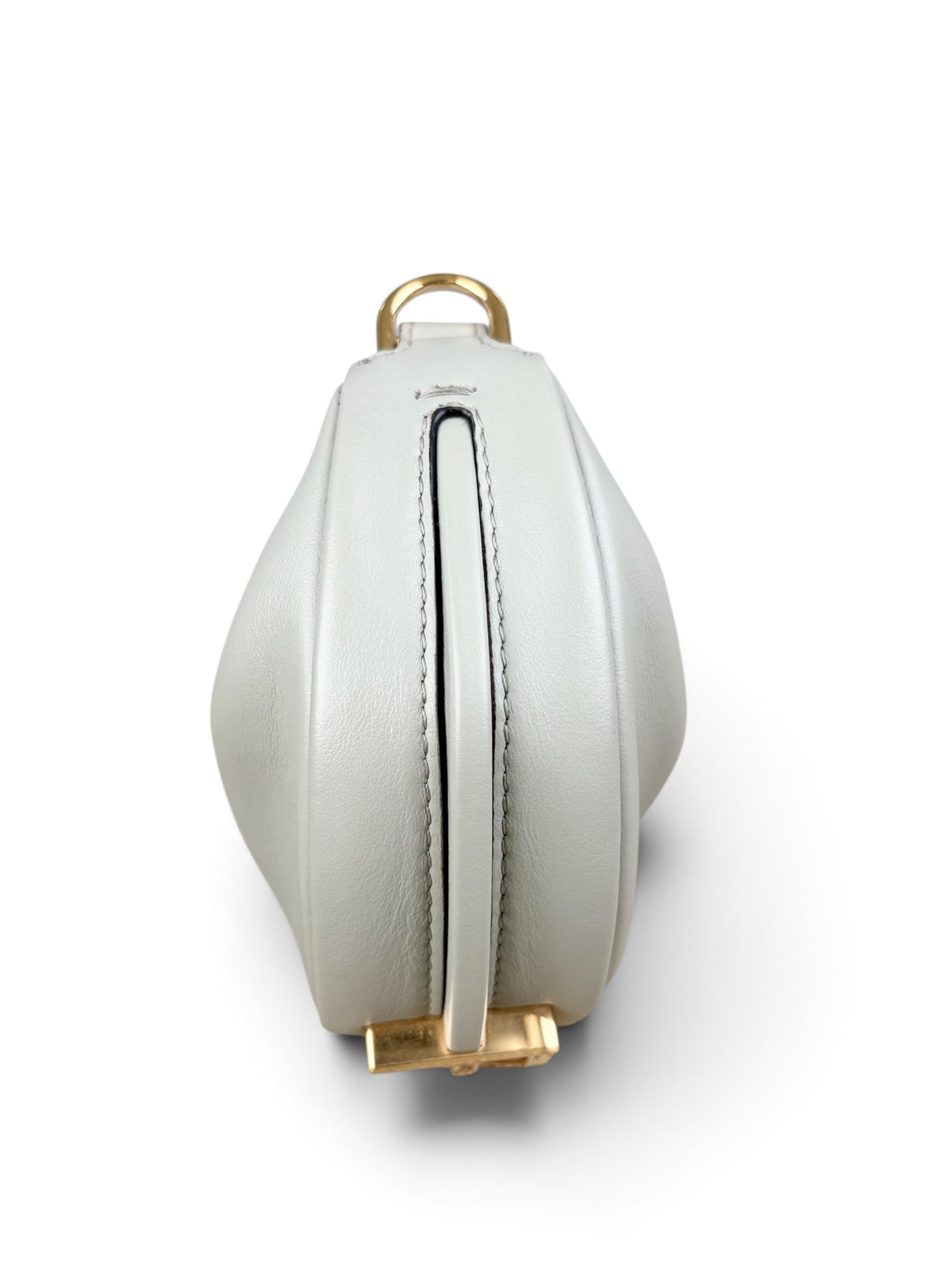 Fendi Mint Green Leather Nano Fendigraphy Hobo
