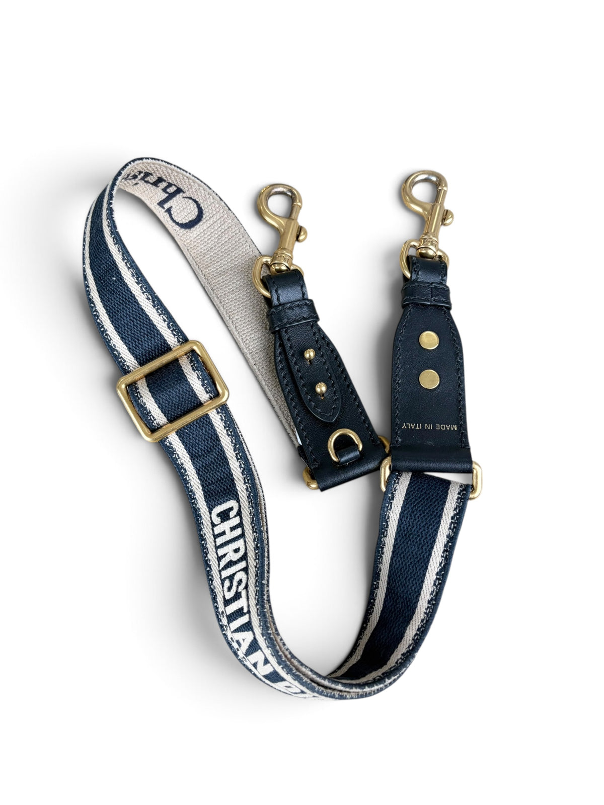 Christian Dior Denim Oblique 30 Montaigne East West Chain Bag