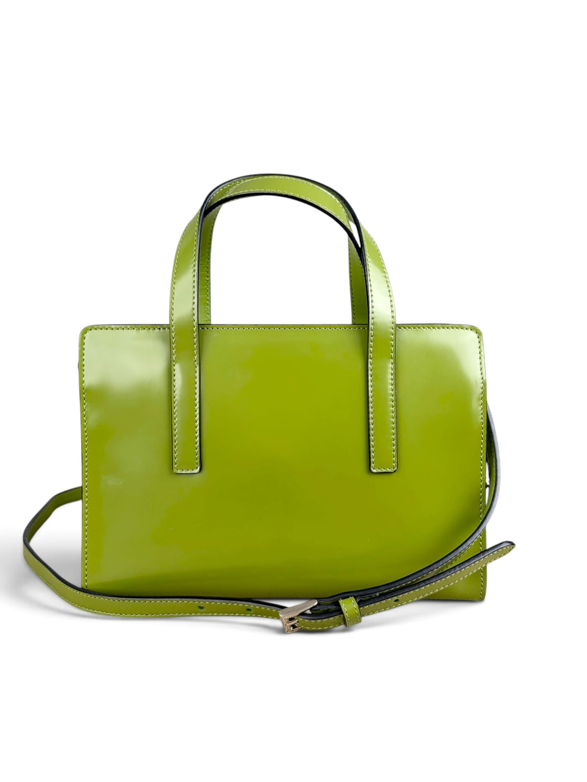 Prada Green Leather 1995 Mini Re-Edition