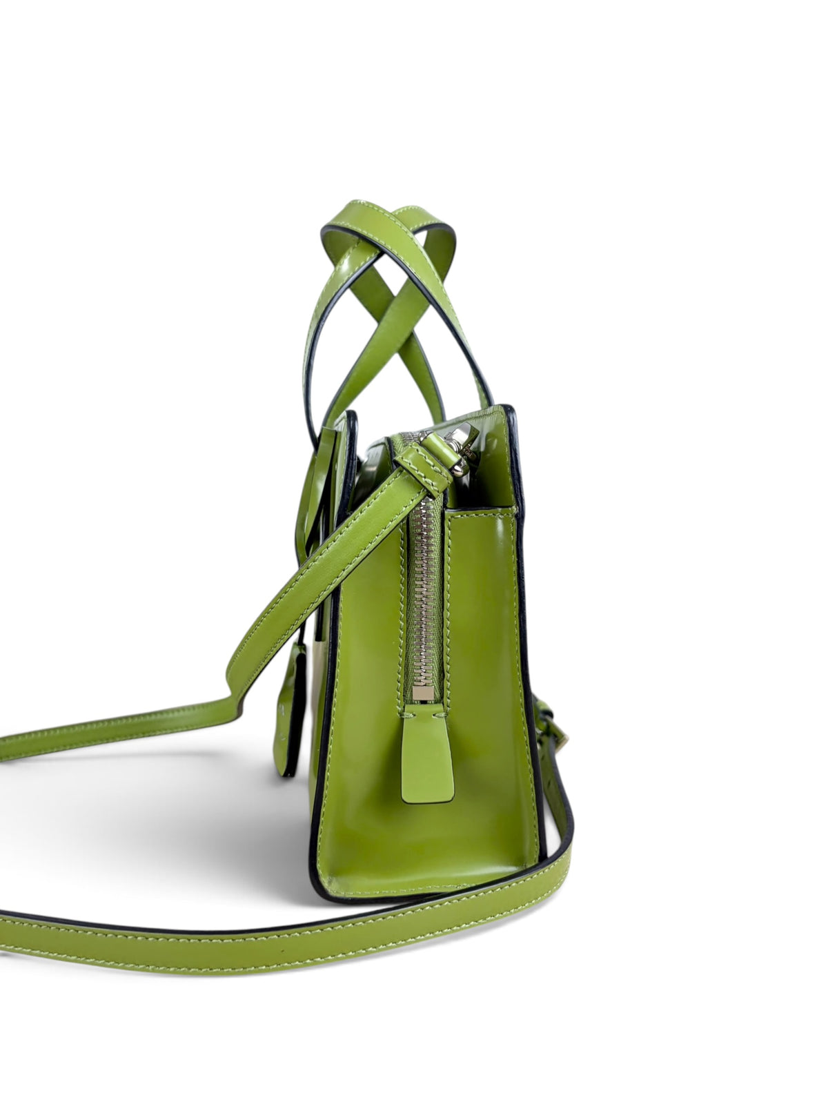 Prada Green Leather 1995 Mini Re-Edition