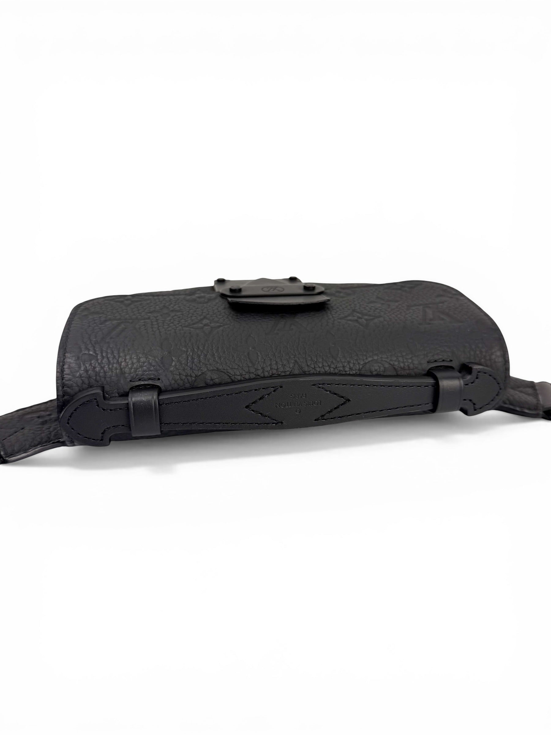 Louis Vuitton Black Empriente Leather S Lock Sling Bag
