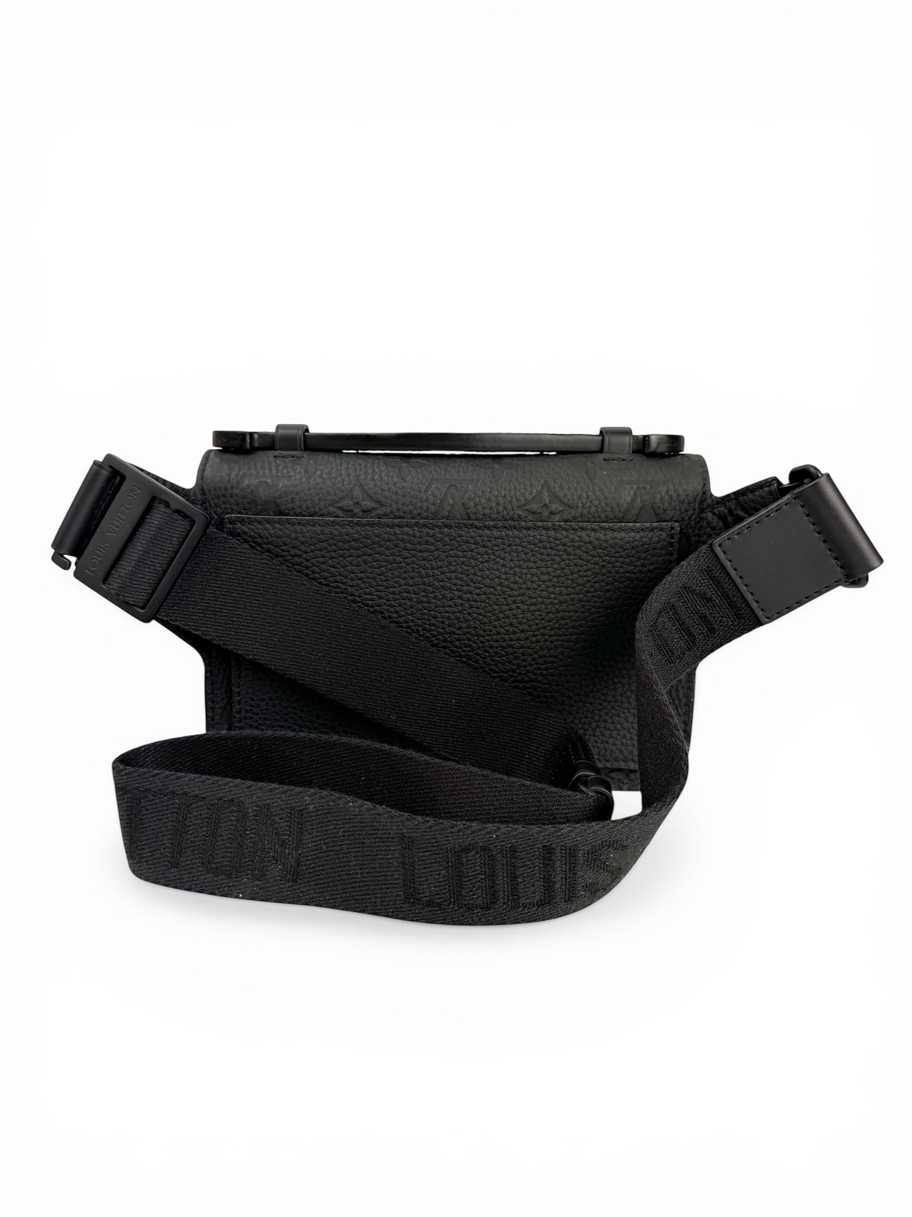 Louis Vuitton Black Empriente Leather S Lock Sling Bag