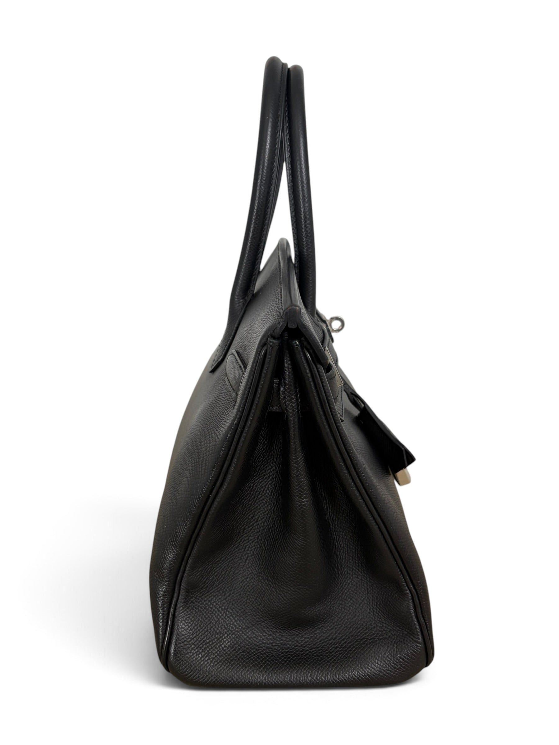 Hermes Black Epsom Birkin 30 PHW