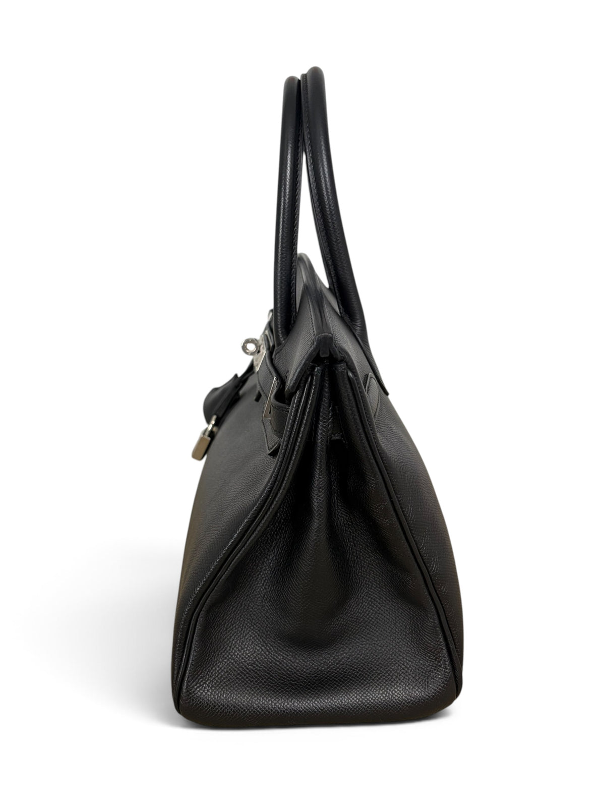Hermes Black Epsom Birkin 30 PHW