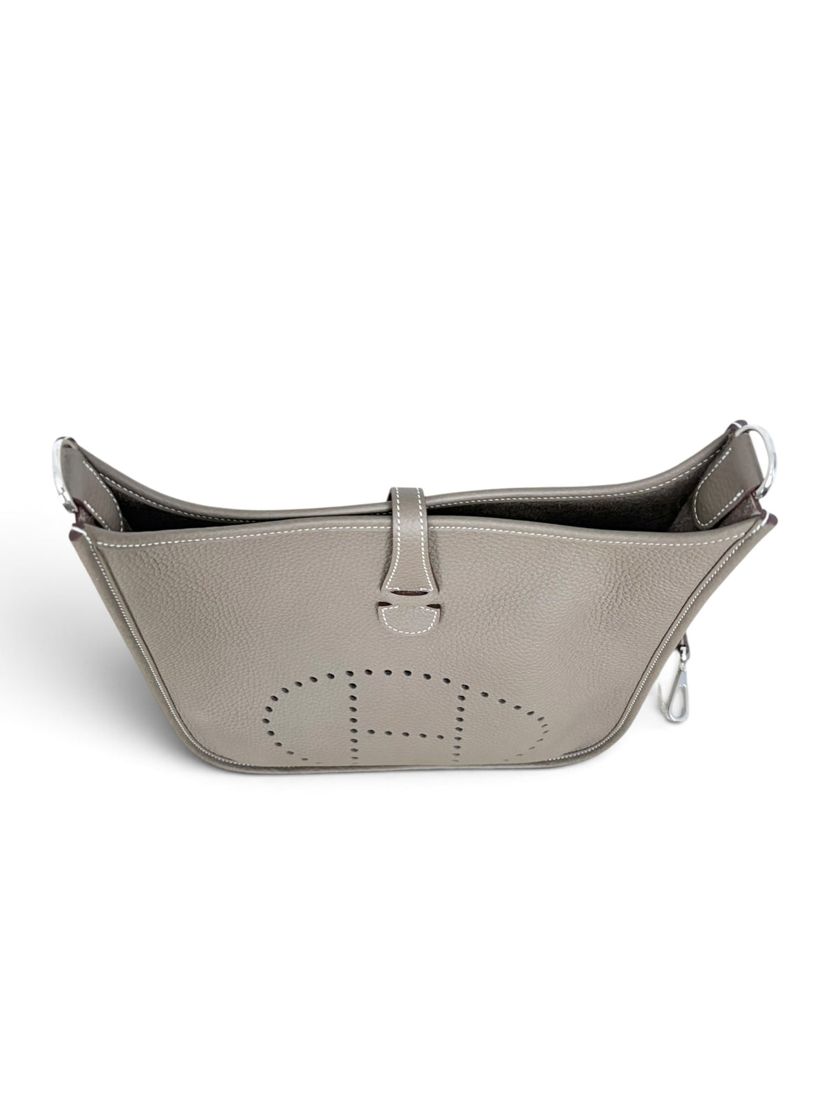 Hermes Etoupe Clemence Evelyne III PM 29 PHW