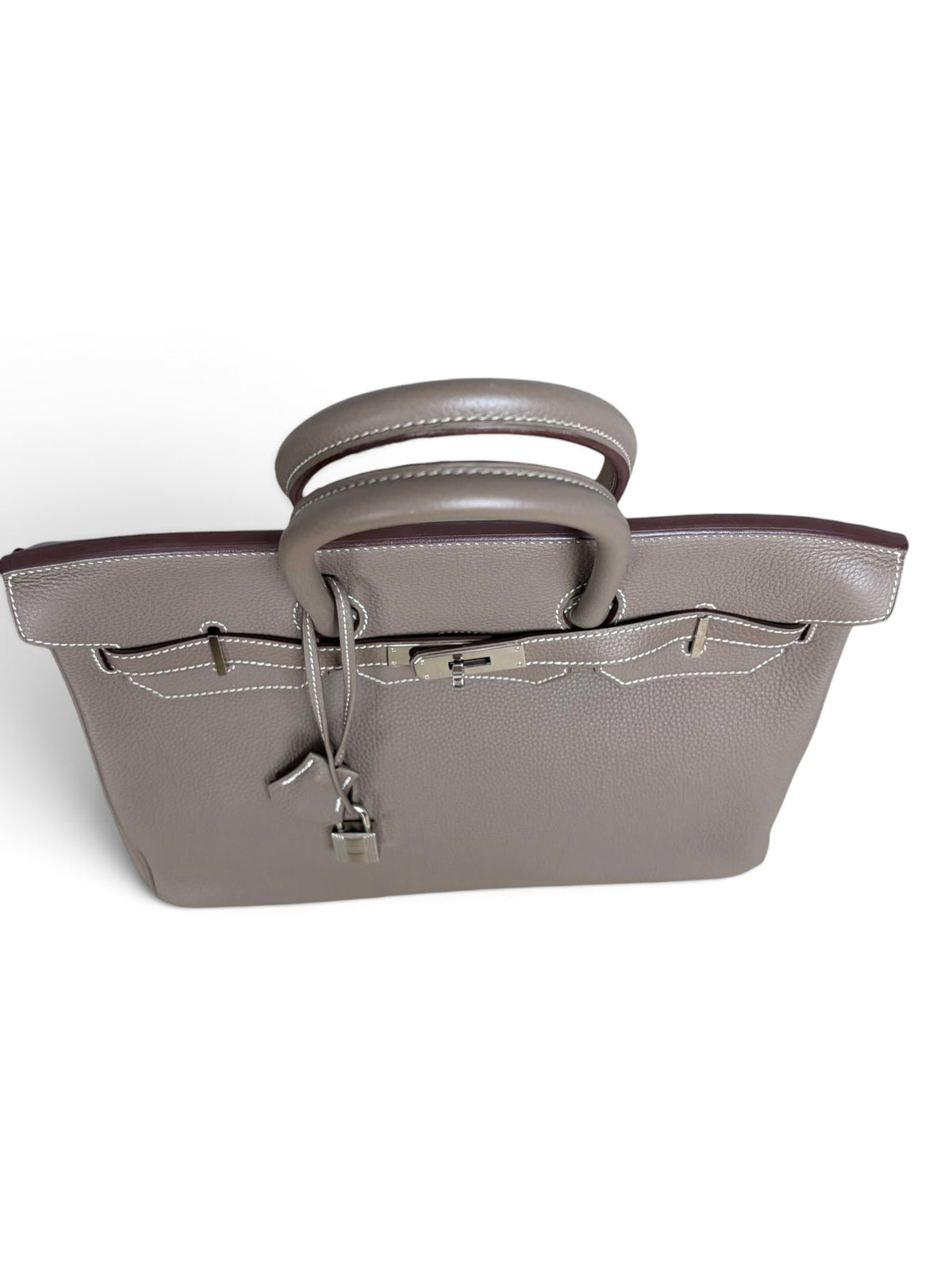 Hermes Etoupe Togo Birkin 35 PHW