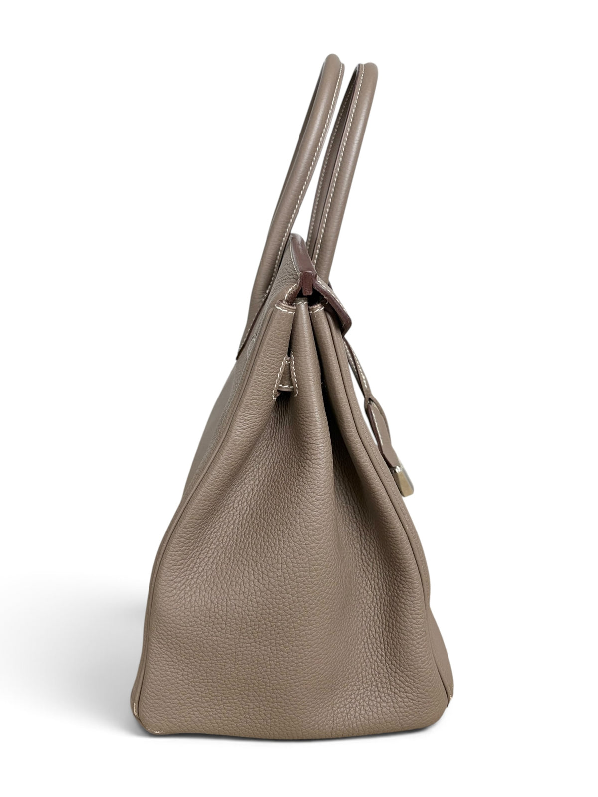 Hermes Etoupe Togo Birkin 35 PHW
