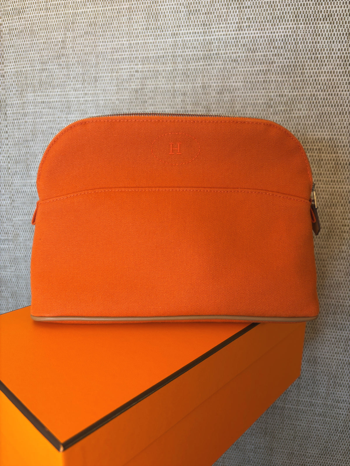 Hermes Orange Bolide GM W/ Box