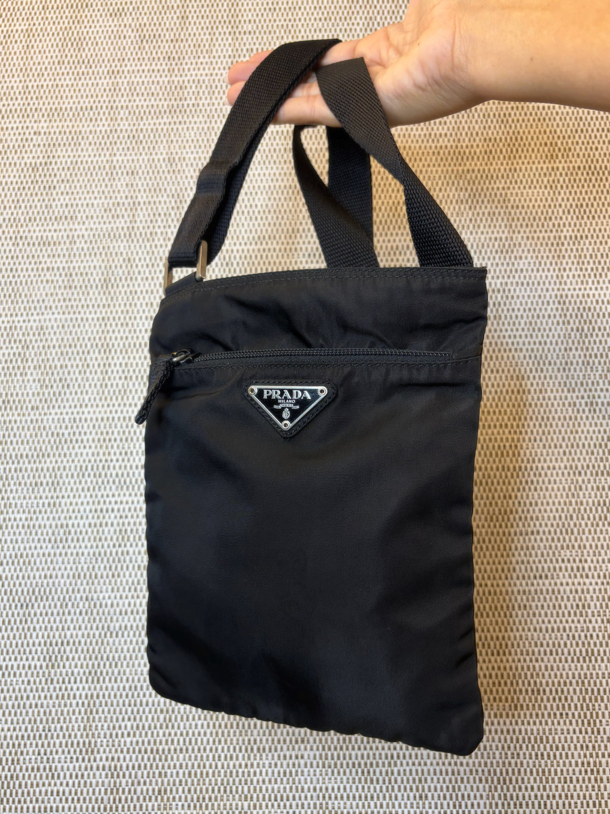 Prada Black Nylon Crossbody