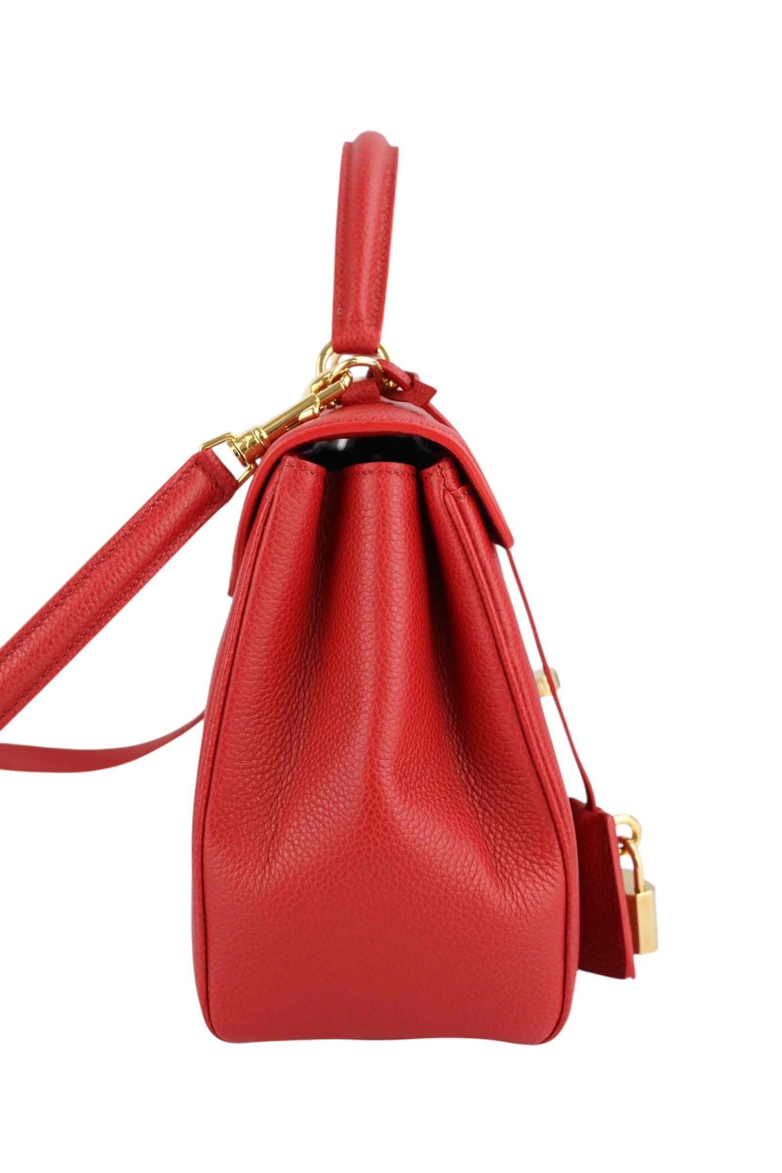 Celine 16 Red Calfskin Bag