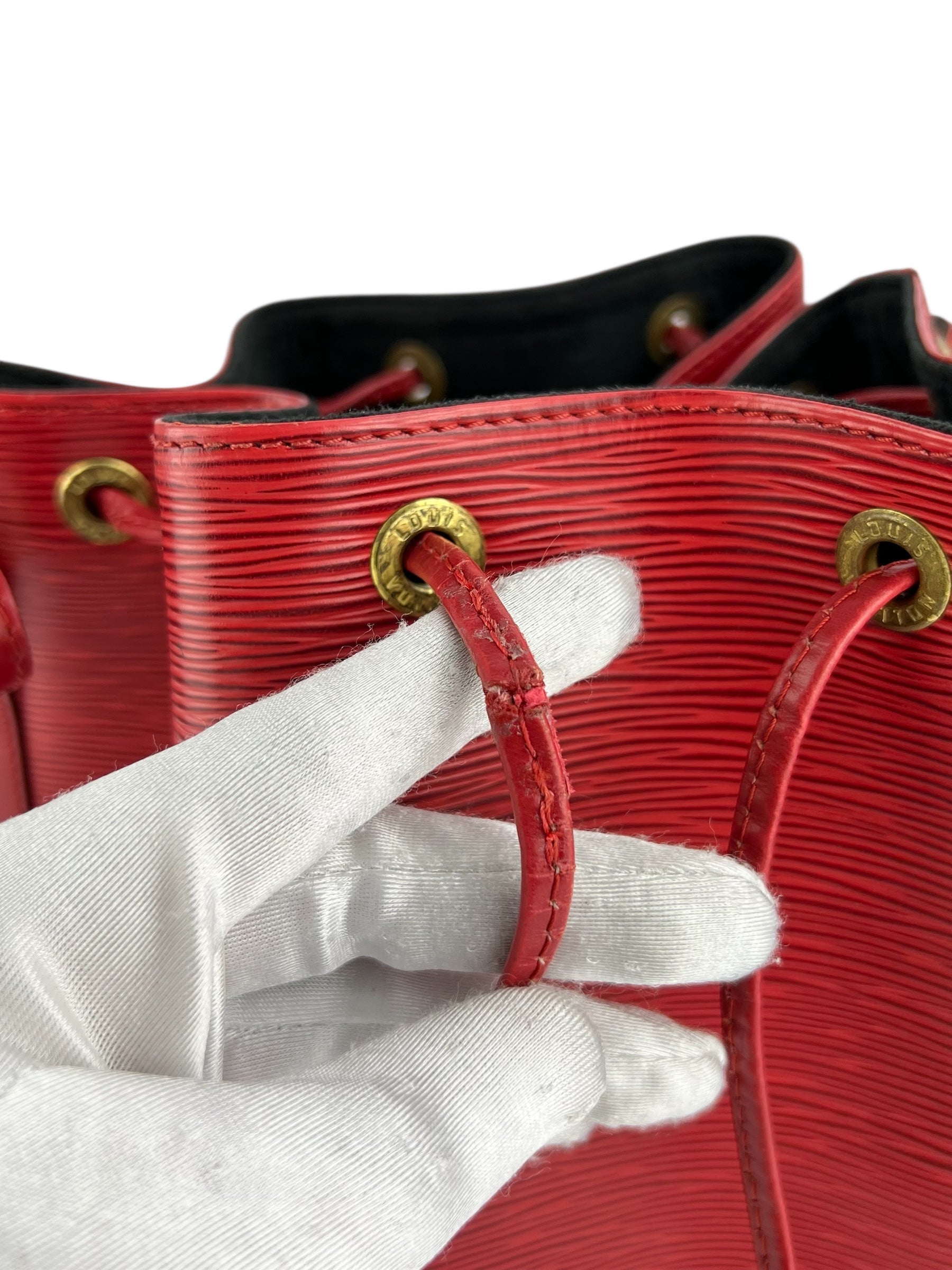 Louis Vuitton Vintage Red Epi Noe