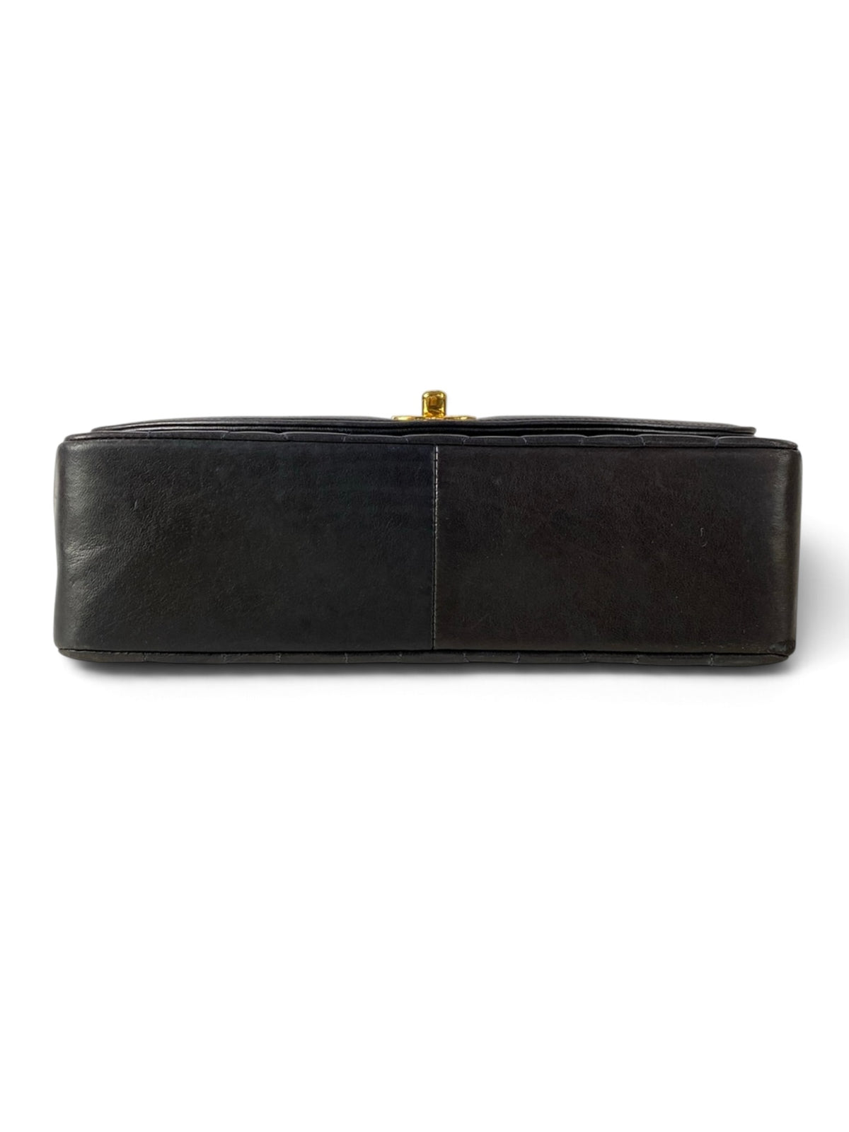 Chanel Vintage Black Lambskin Diana Flap Medium