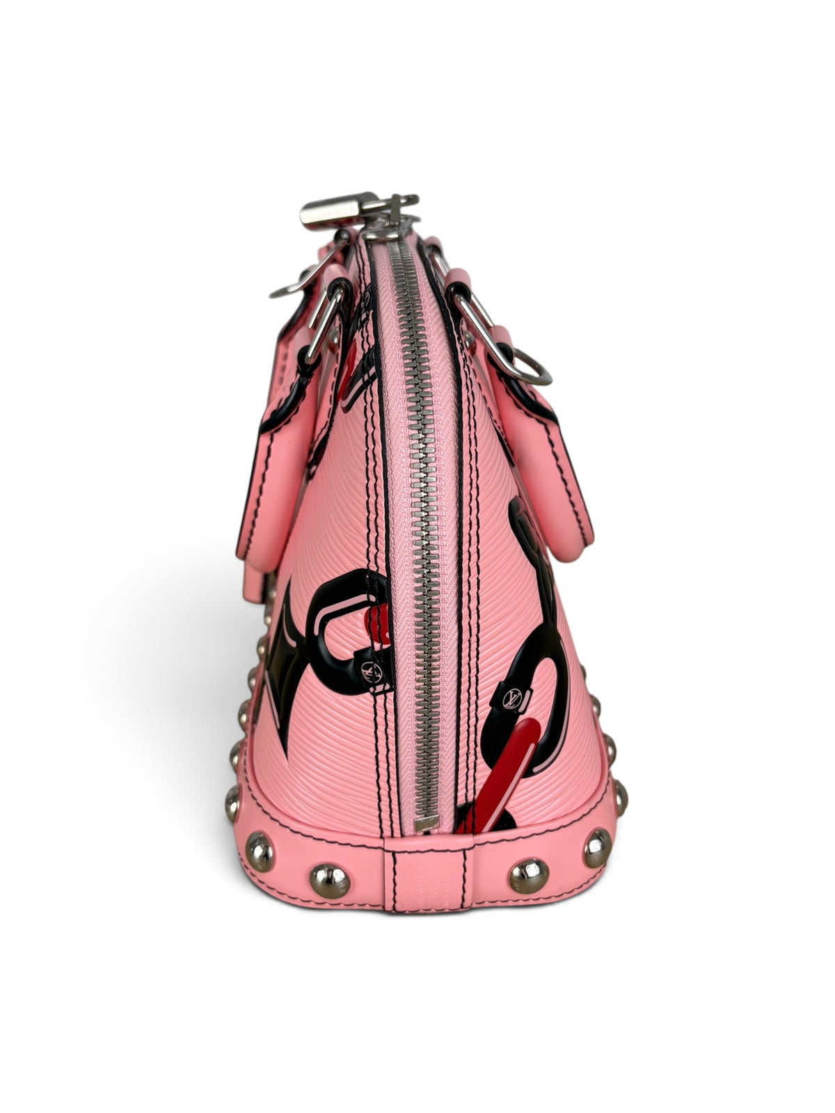 Louis Vuitton LE Pink Epi Chain Flower Alma BB