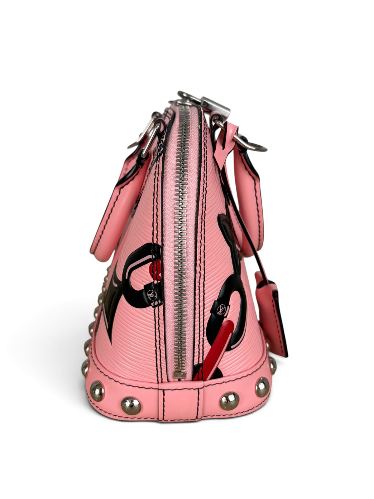 Louis Vuitton LE Pink Epi Chain Flower Alma BB