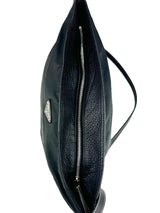 Prada Black Nylon and Leather Shoulder bag