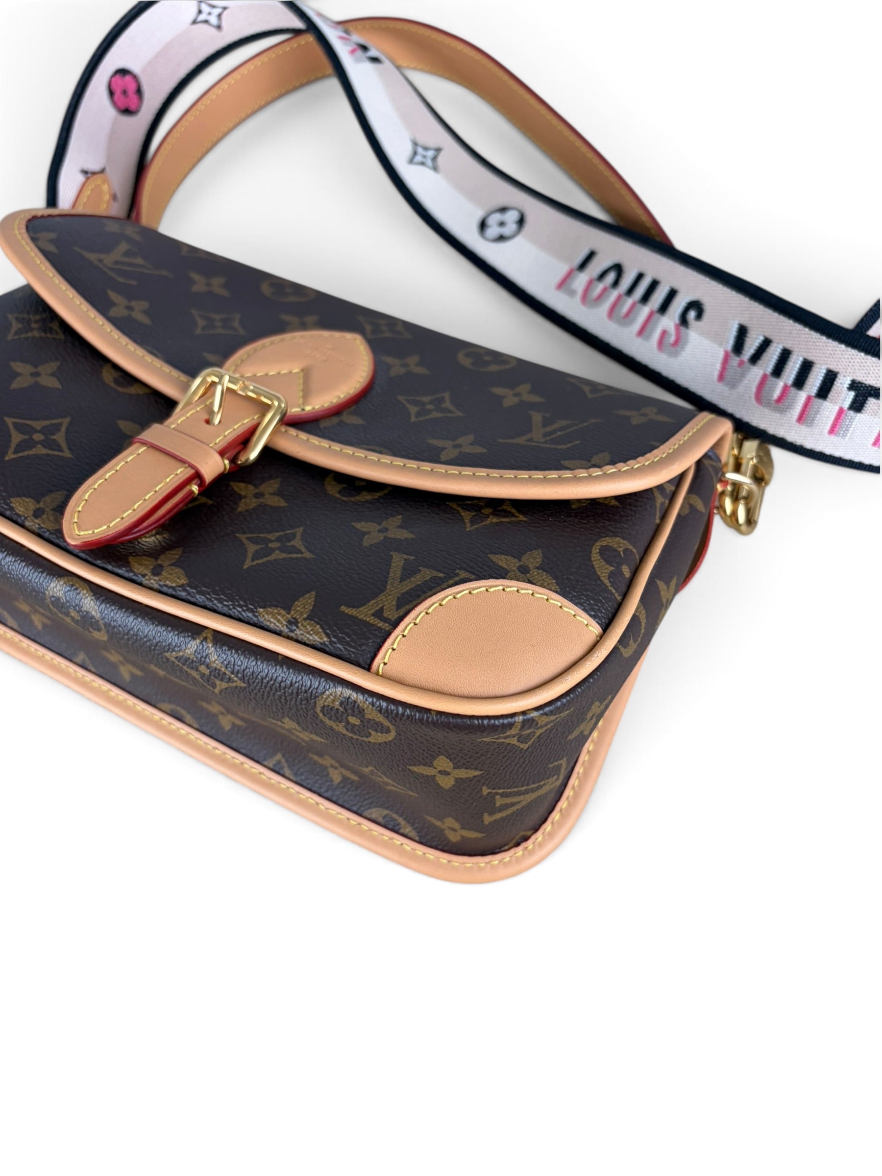 Louis Vuitton Black Monogram Canvas Diane