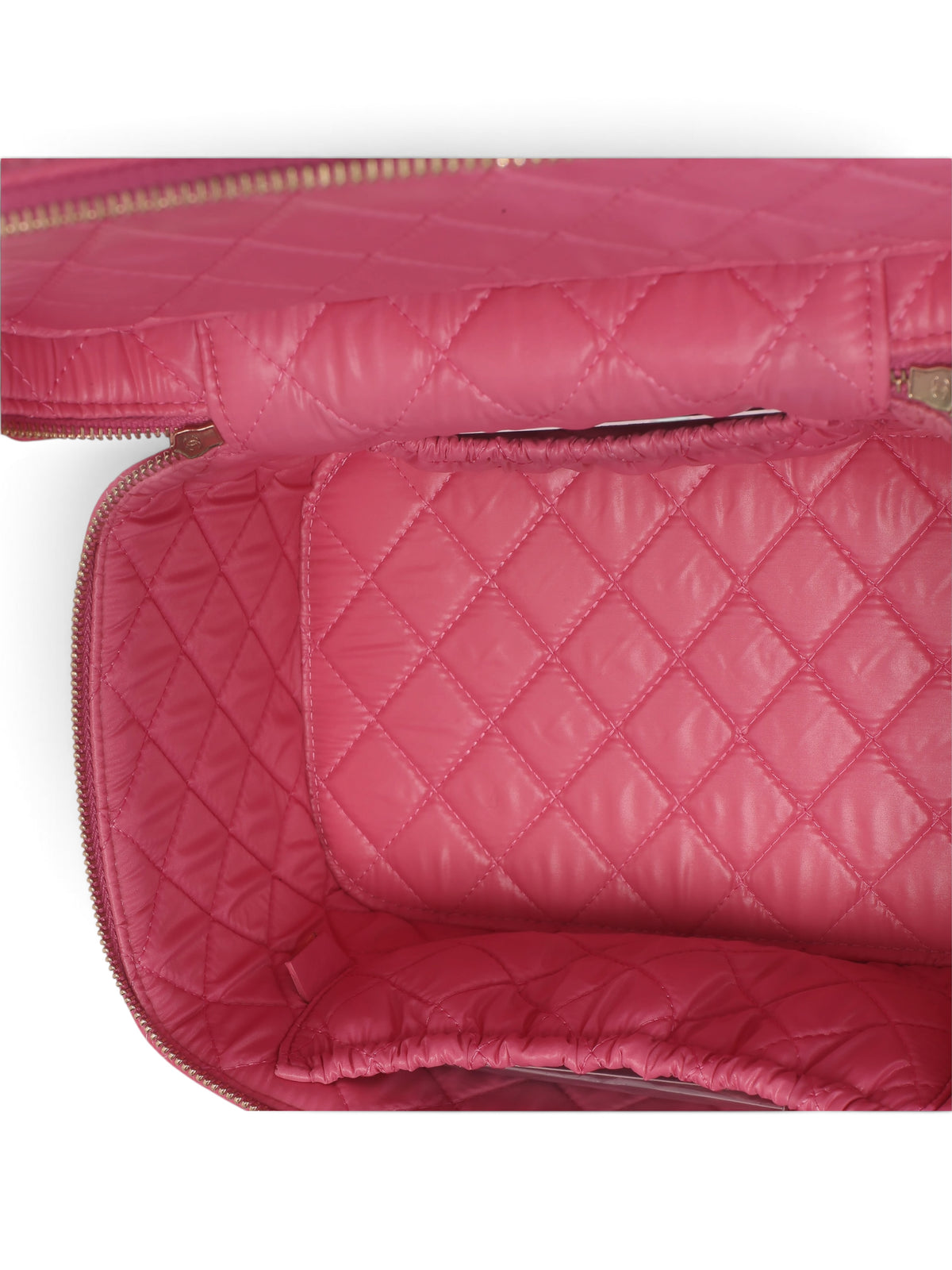 Chanel Pink Caviar Large Vanity Case