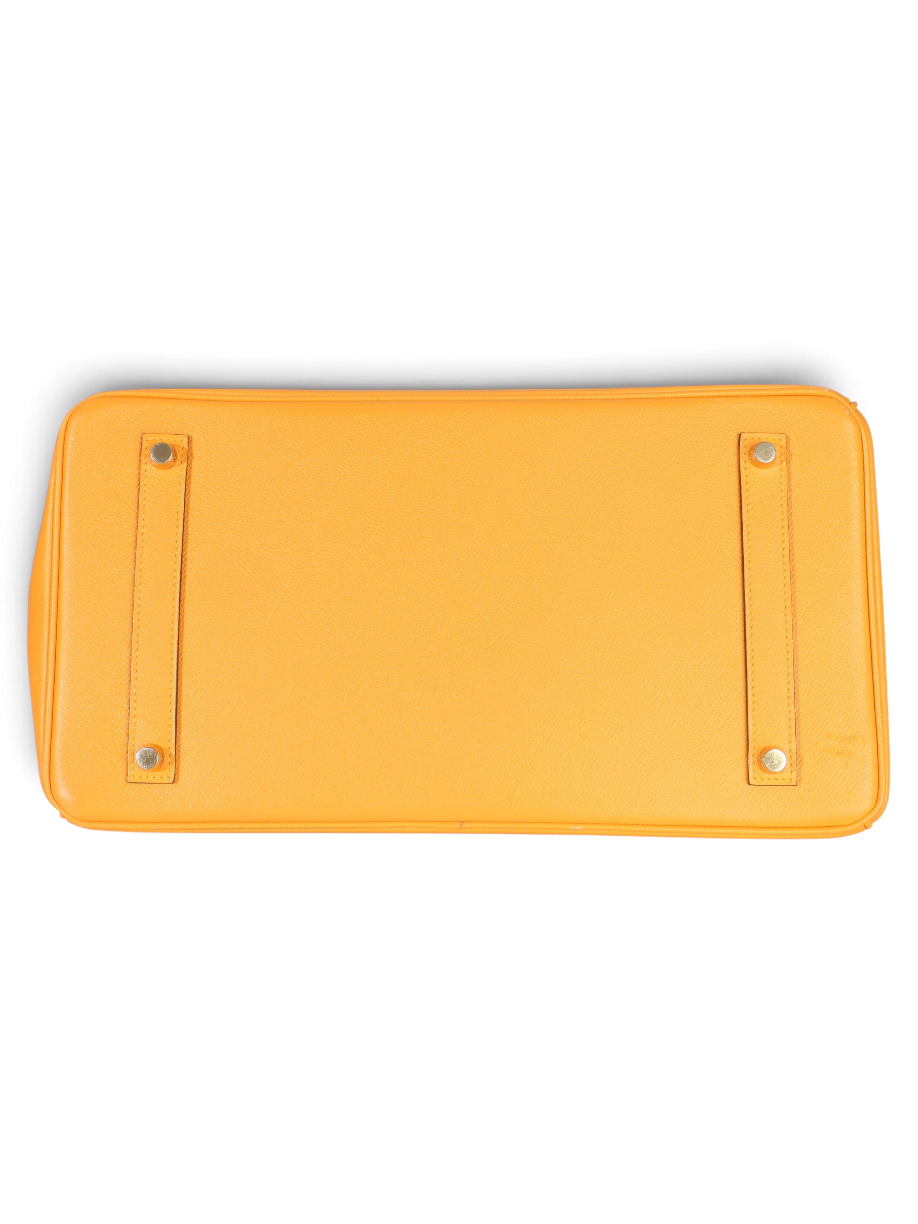 Hermes Jaune Dor Epsom Birkin 35