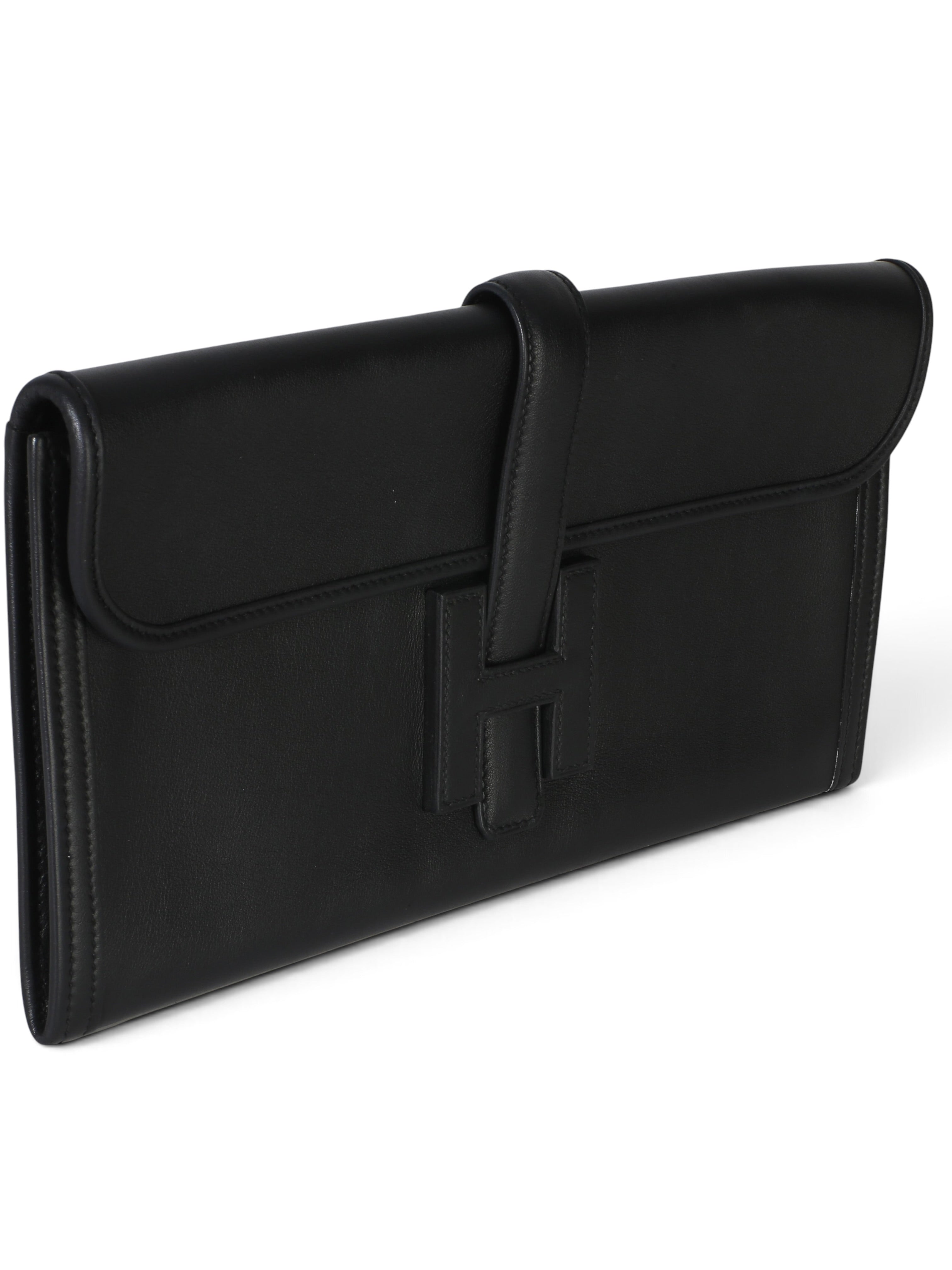 Hermes Black Evercolor Jige Elan 29