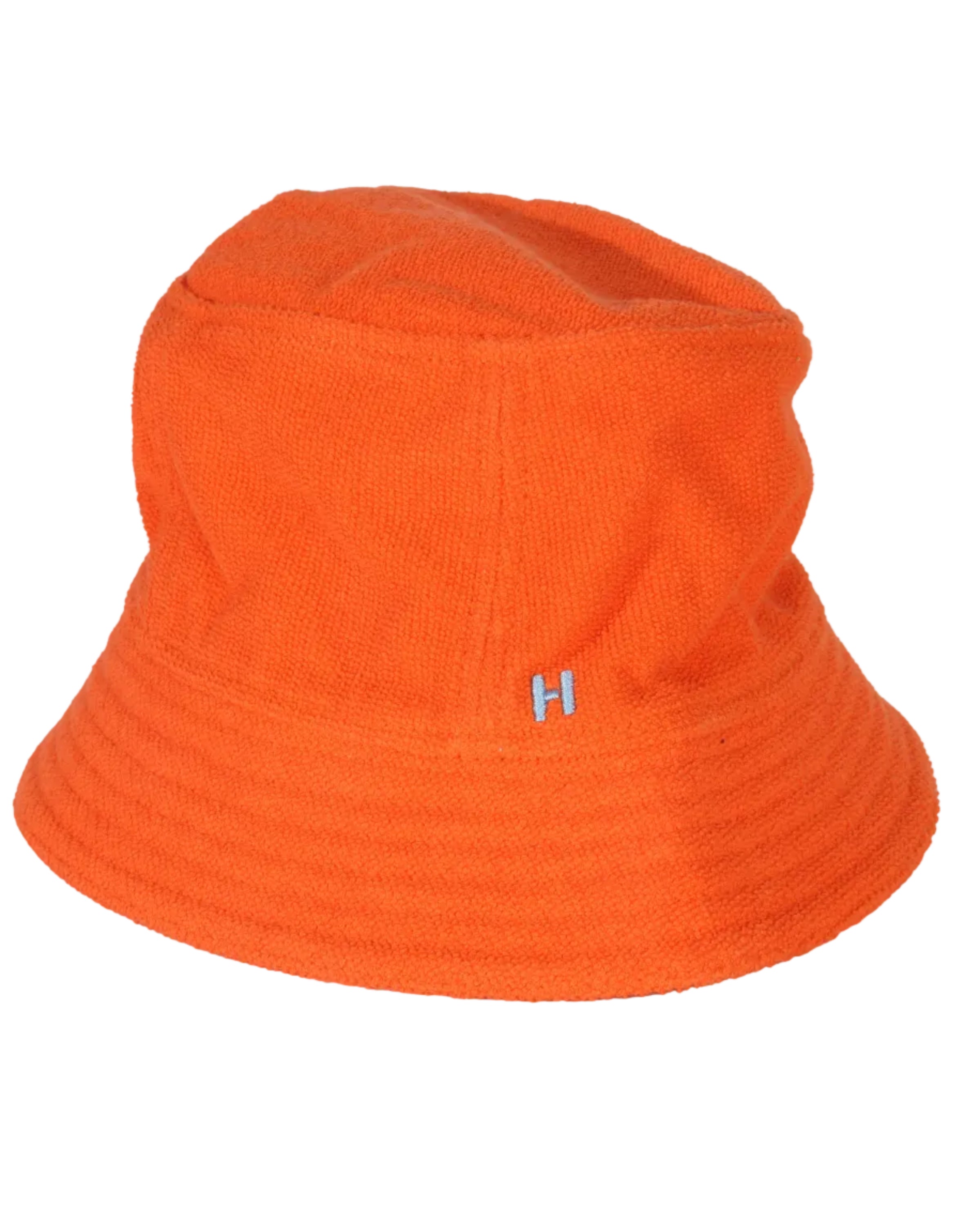 Hermès Geranium Cotton Terry Cloth Eden Bucket Hat 57 fv