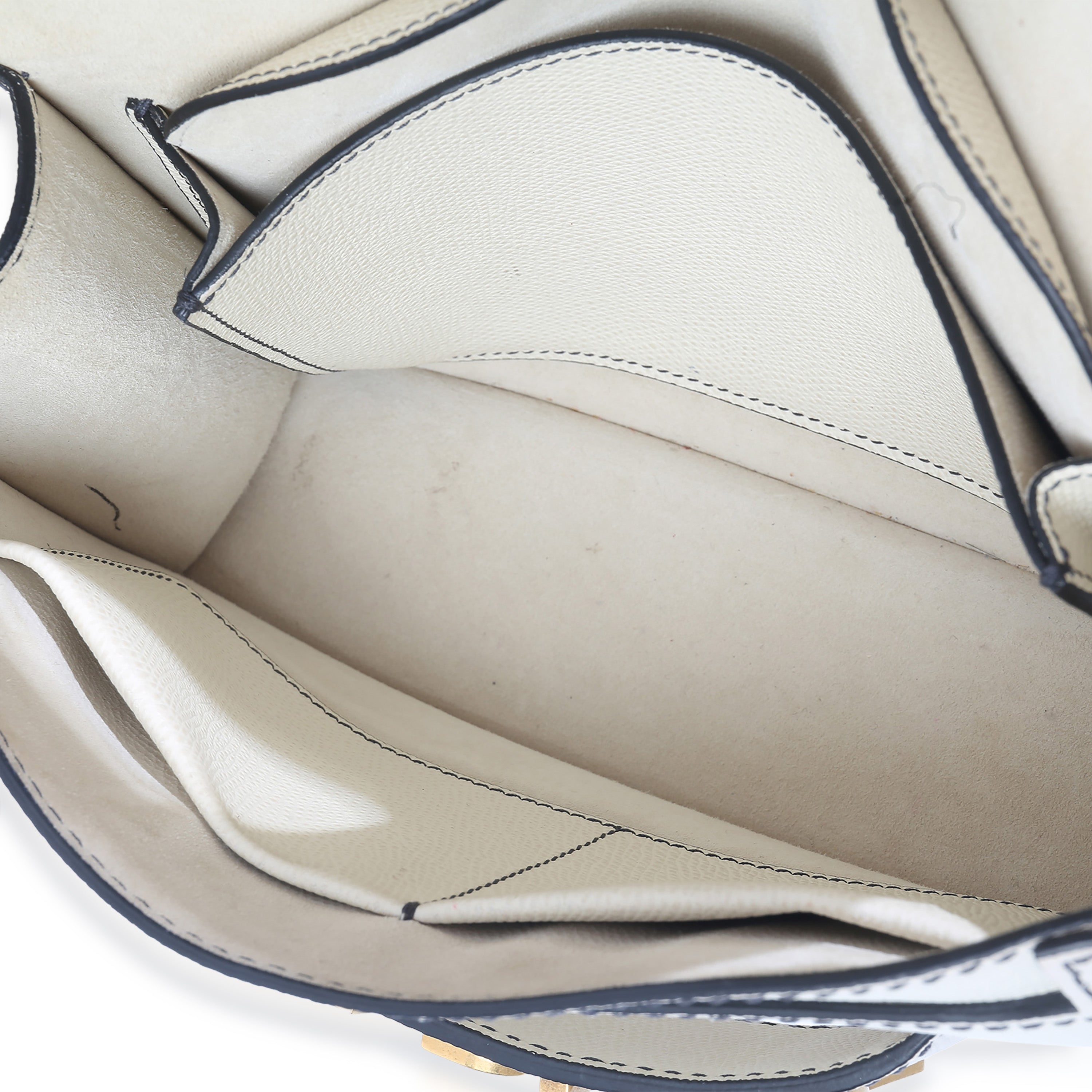 Christian Dior Off White Grained Calfskin J'Adior Chain Flap Bag Handbag ad1