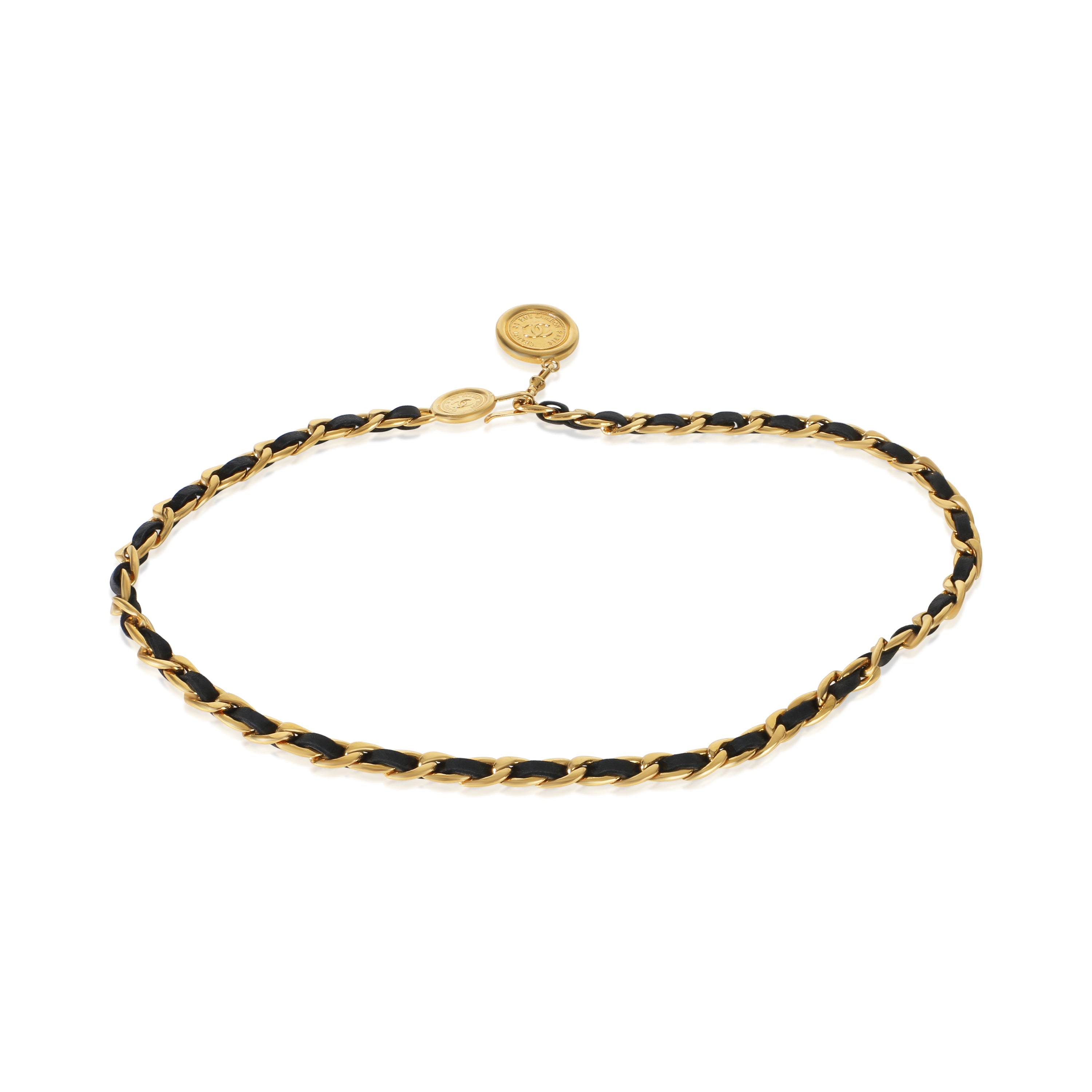 Chanel Gold Plated Vintage Chain Link Belt sv