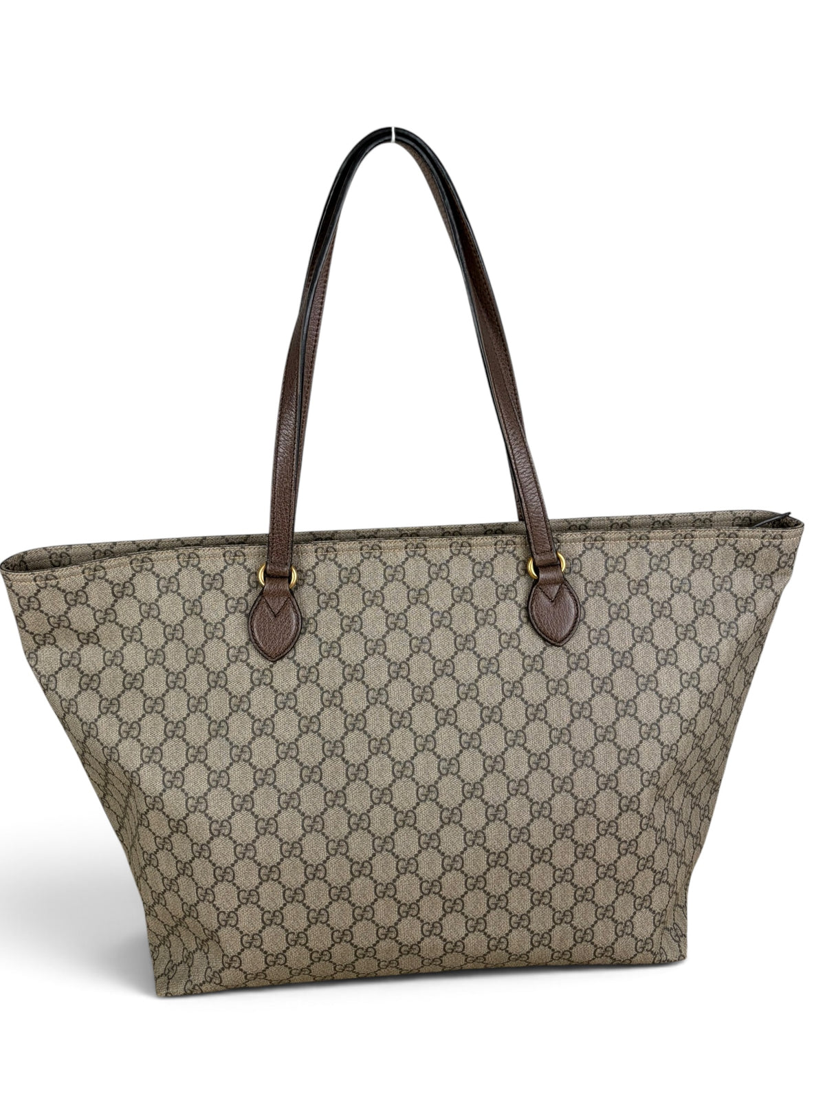 Gucci Beige Supreme Monogram Medium Shopper Tote