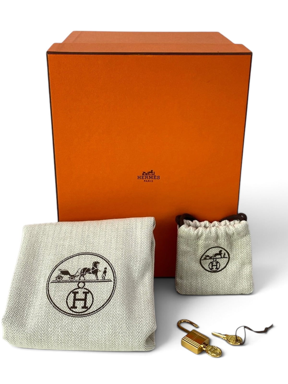 Hermès Blue Nuit Clemence Picotin PM Full Set