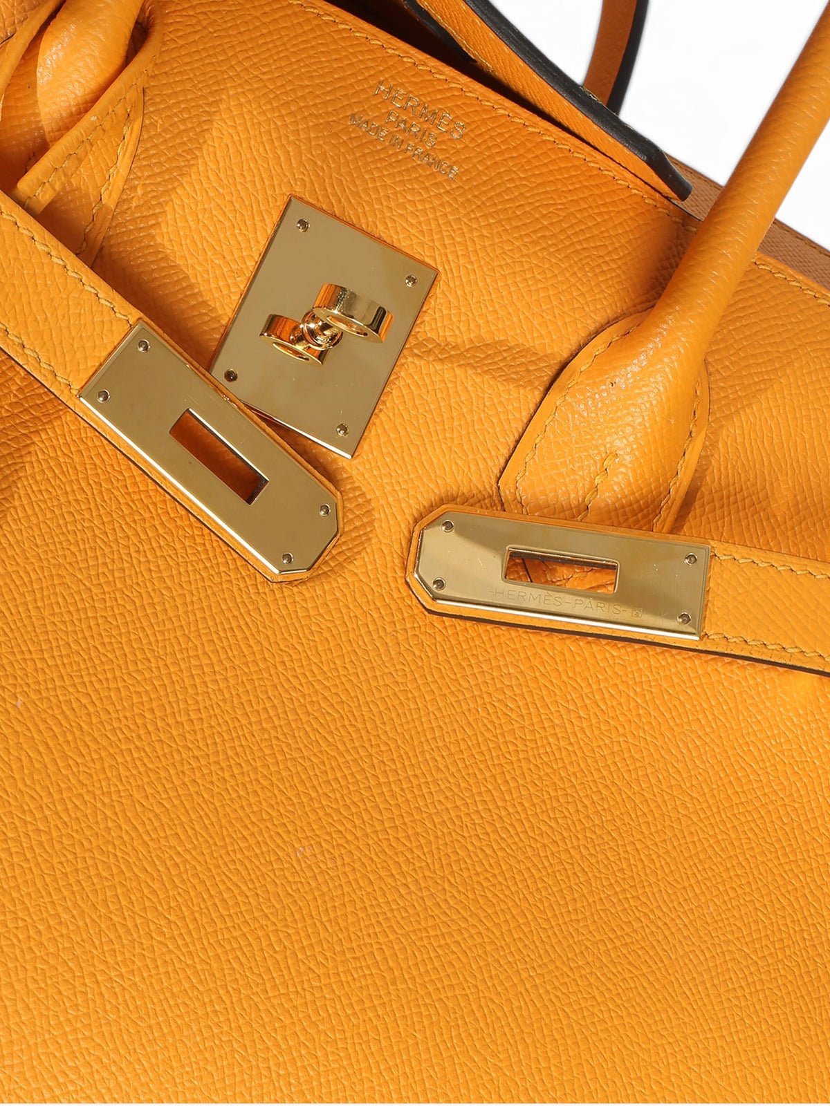 Hermes Jaune Dor Epsom Birkin 35