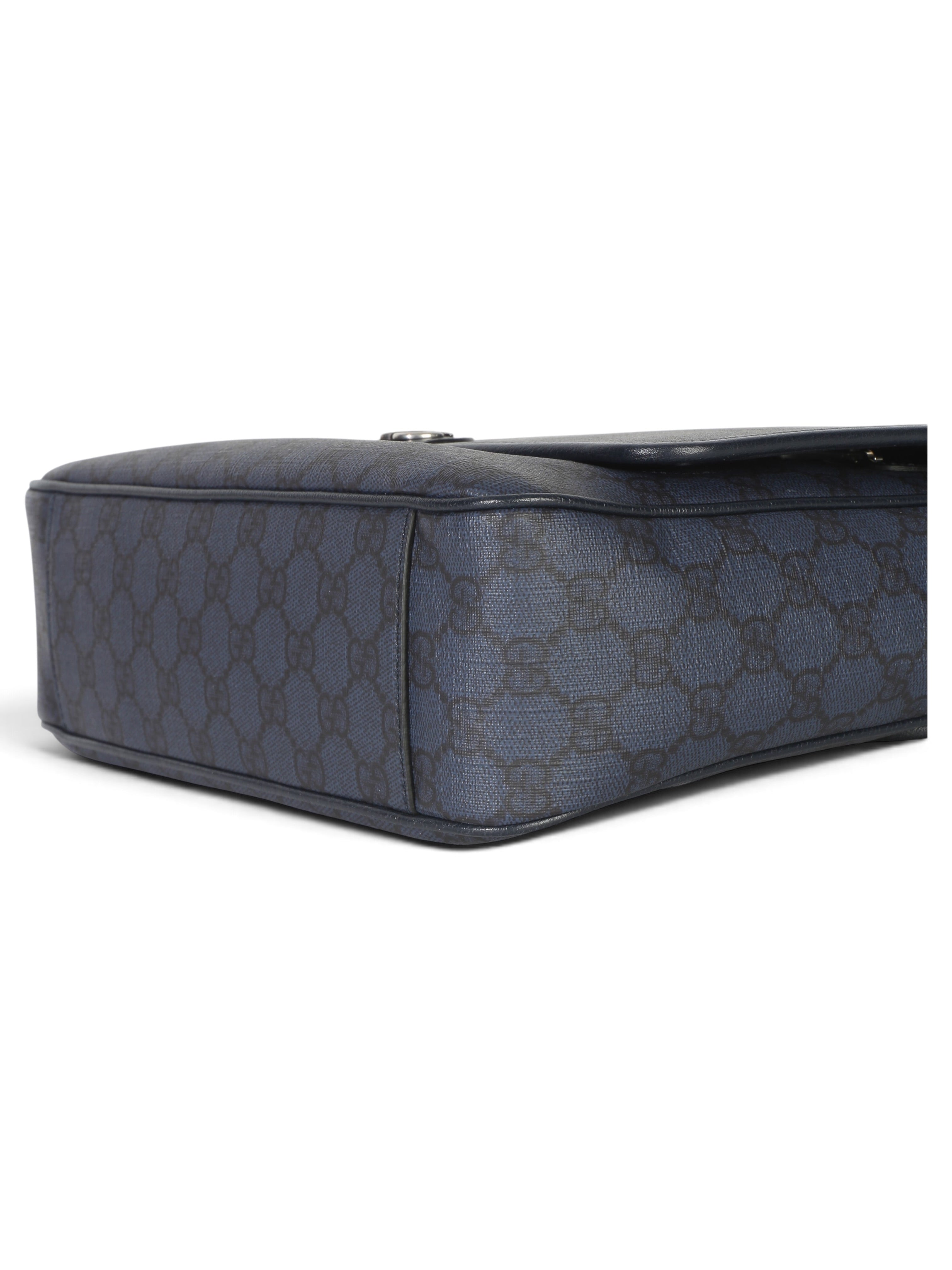 Gucci Blue Black Tender Ophidia Messenger Bag