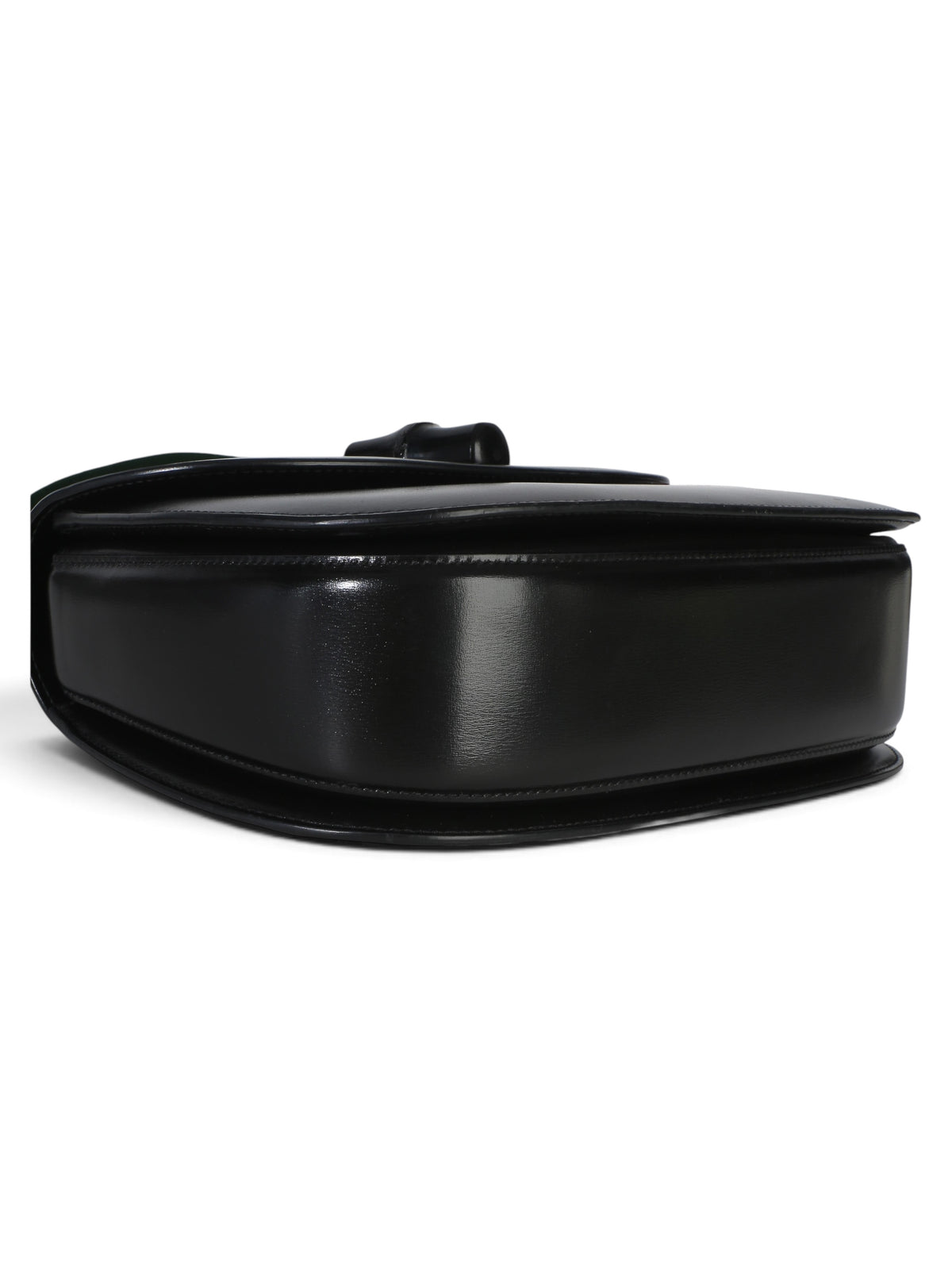 Gucci Black Monochromatic Medium Bamboo 1947 Top Handle
