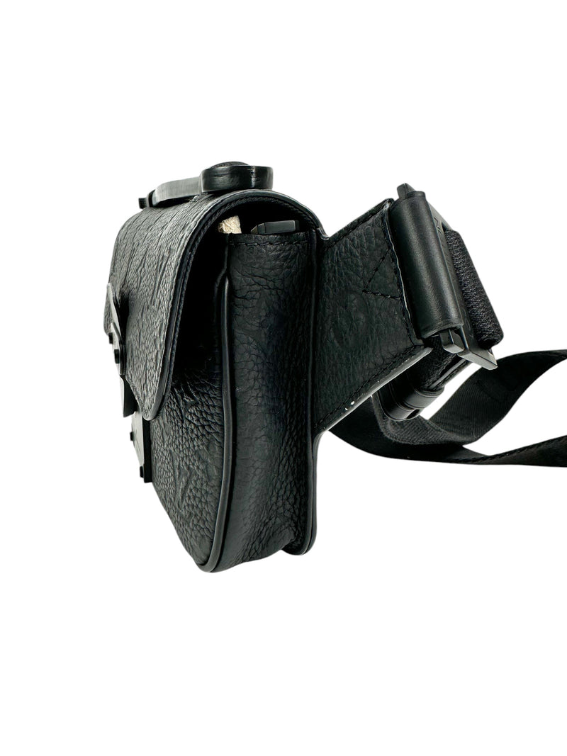 Louis Vuitton Black Empriente Leather S Lock Sling Bag