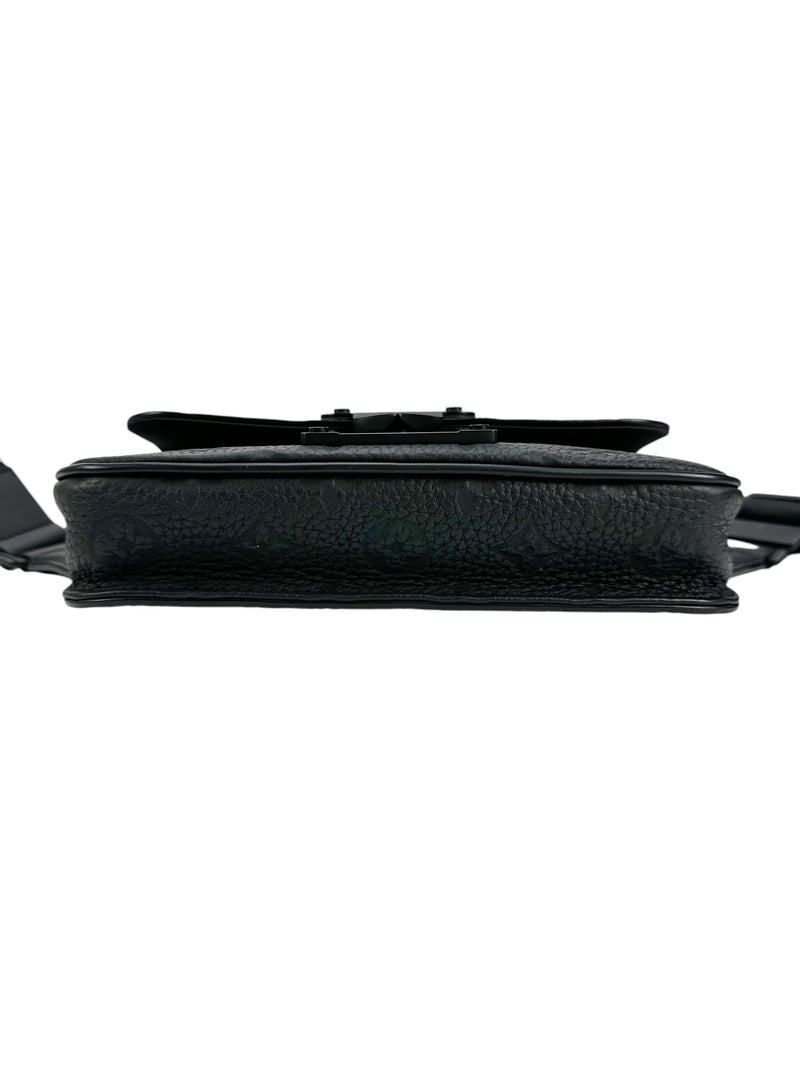 Louis Vuitton Black Empriente Leather S Lock Sling Bag
