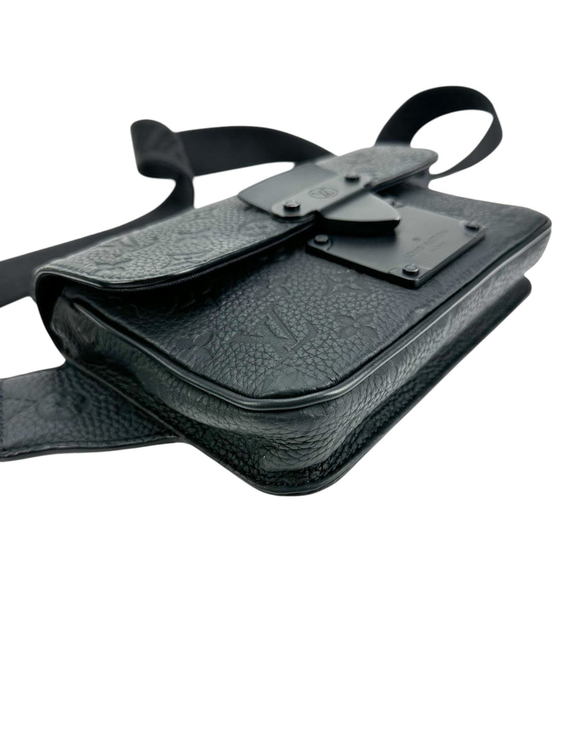 Louis Vuitton Black Empriente Leather S Lock Sling Bag