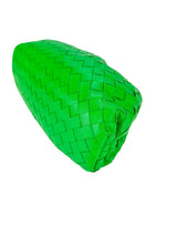Bottega Veneta Parakeet Leather The Pouch Teen