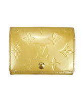 Louis Vuitton Vernis Monogram Noisette Envelope Carte de Visite