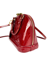 Louis Vuitton Pomme D'amour Vernis Leather Alma BB