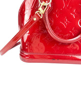 Louis Vuitton Pomme D'amour Vernis Leather Alma BB