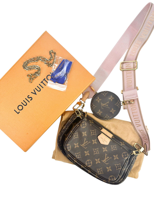 Louis Vuitton Monogram Coated Canvas Multi Pochette Accessories