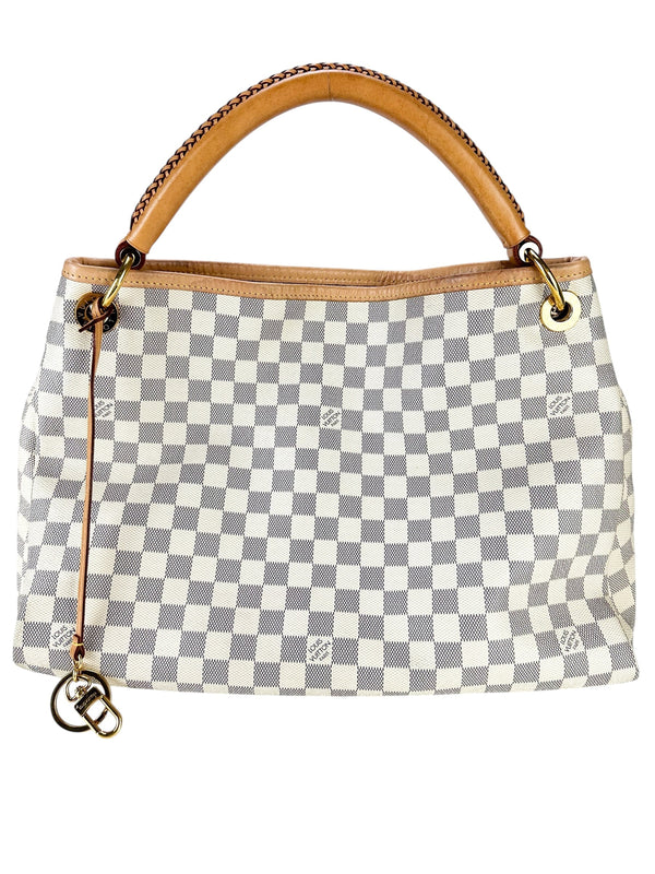 Louis Vuitton Damier Azur Coated Canvas Artsy Tote MM