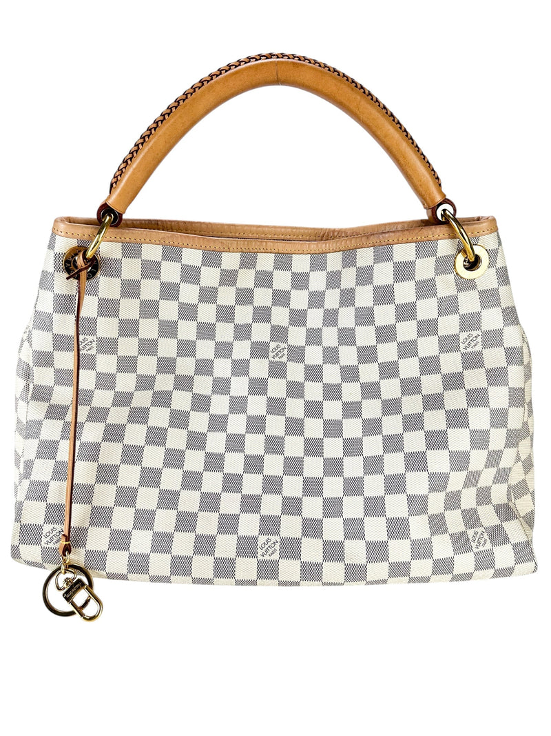 Louis Vuitton Damier Azur Coated Canvas Artsy Tote MM