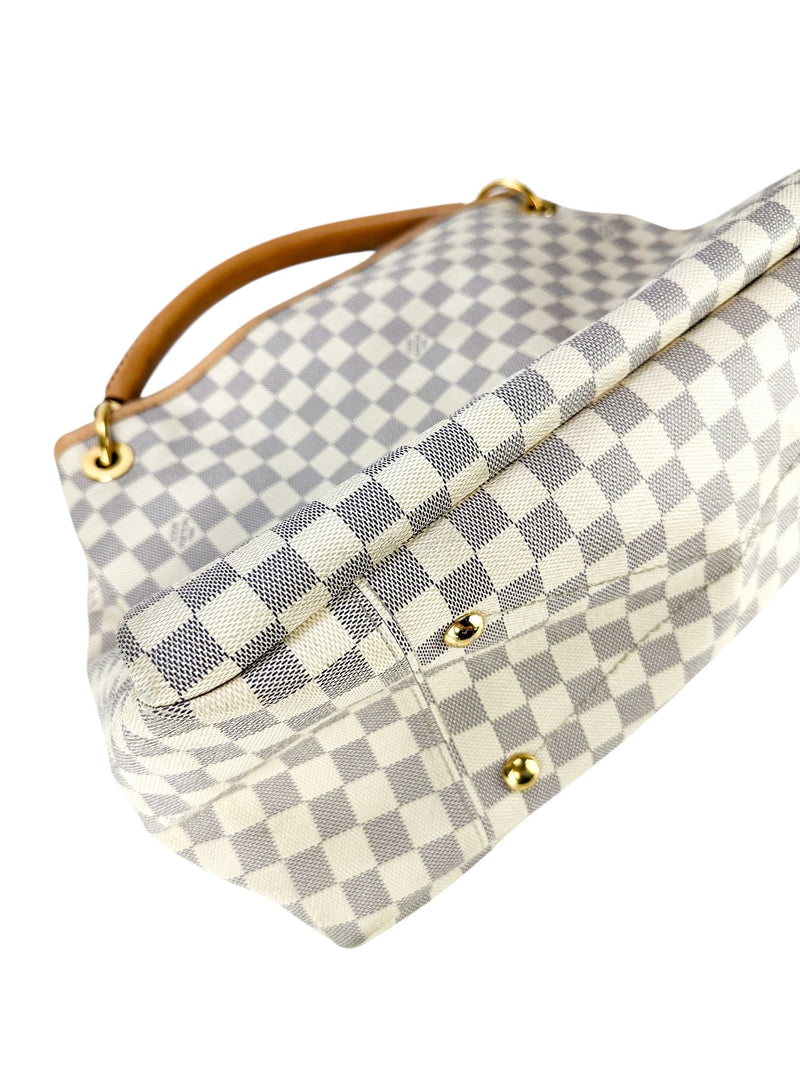 Louis Vuitton Damier Azur Coated Canvas Artsy Tote MM
