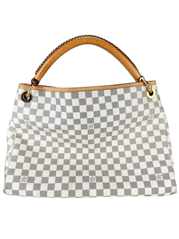 Louis Vuitton Damier Azur Coated Canvas Artsy Tote MM